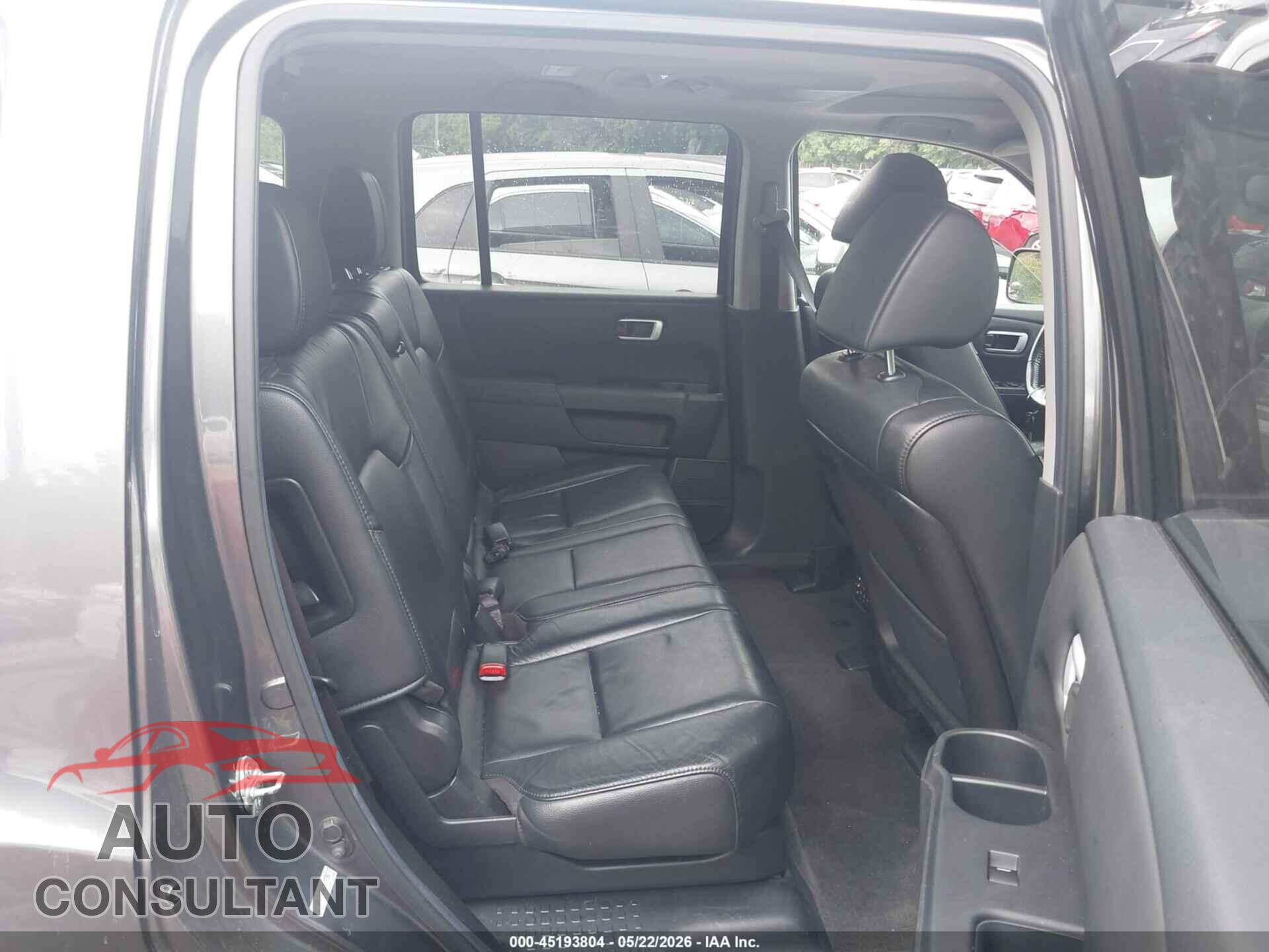 HONDA PILOT 2012 - 5FNYF4H60CB025357