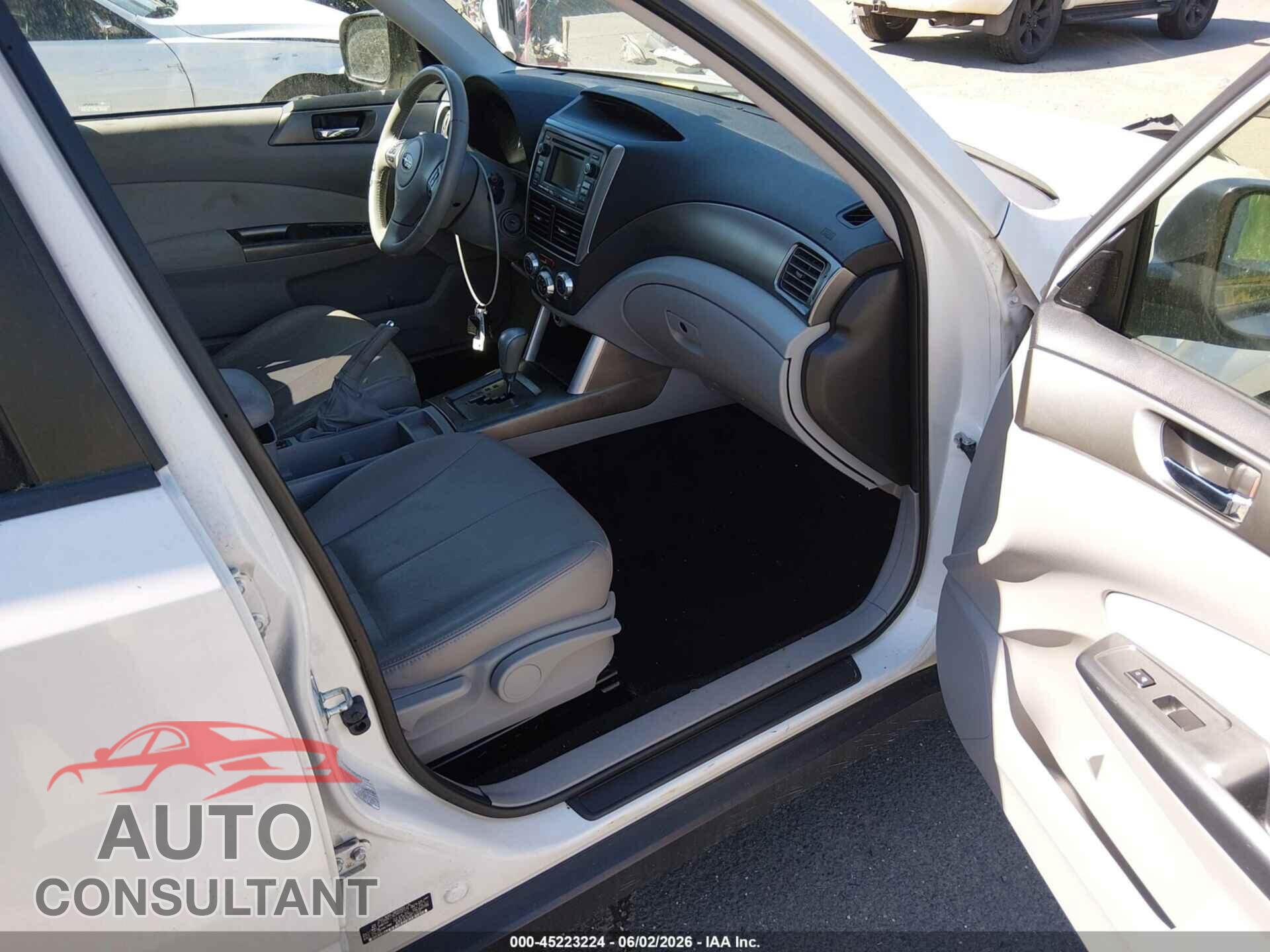 SUBARU FORESTER 2012 - JF2SHAEC9CH458329