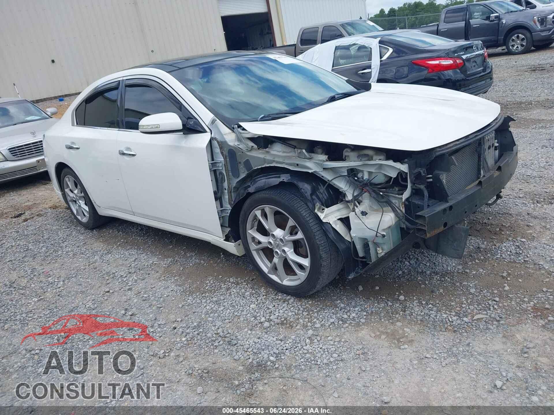NISSAN MAXIMA 2012 - 1N4AA5AP8CC867875
