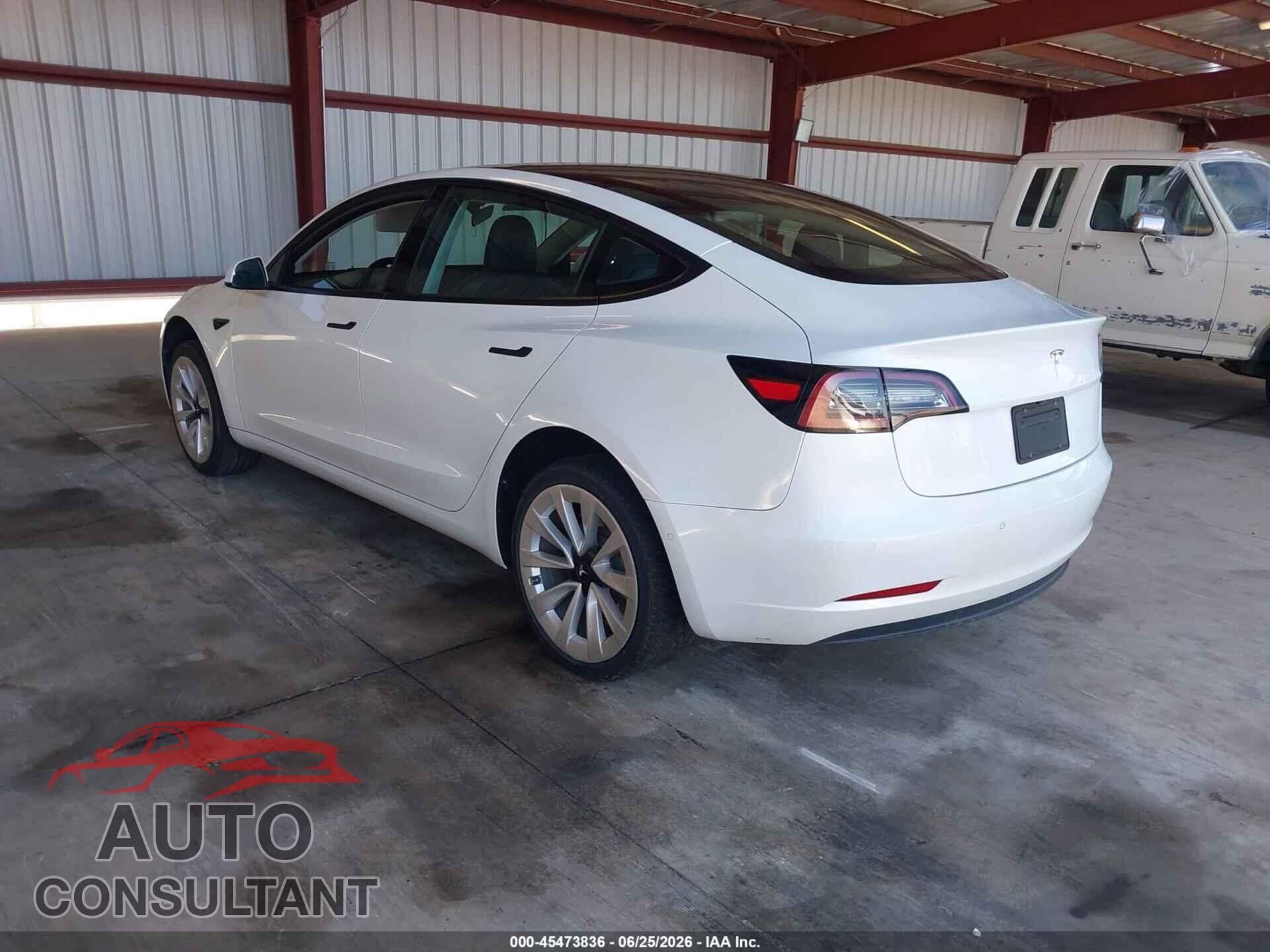 TESLA MODEL 3 2022 - 5YJ3E1EA2NF142767
