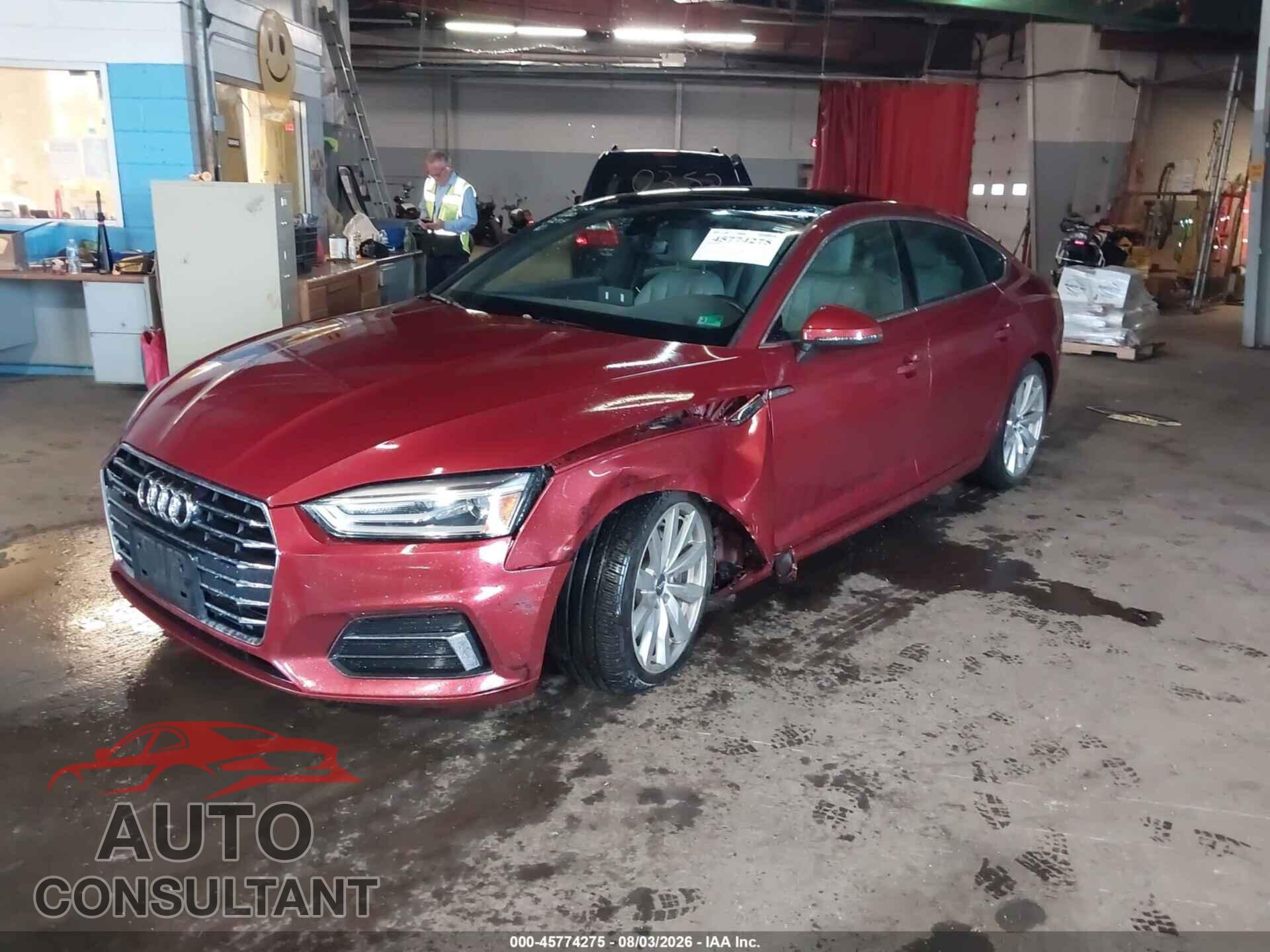 AUDI A5 2018 - WAUANCF59JA042914