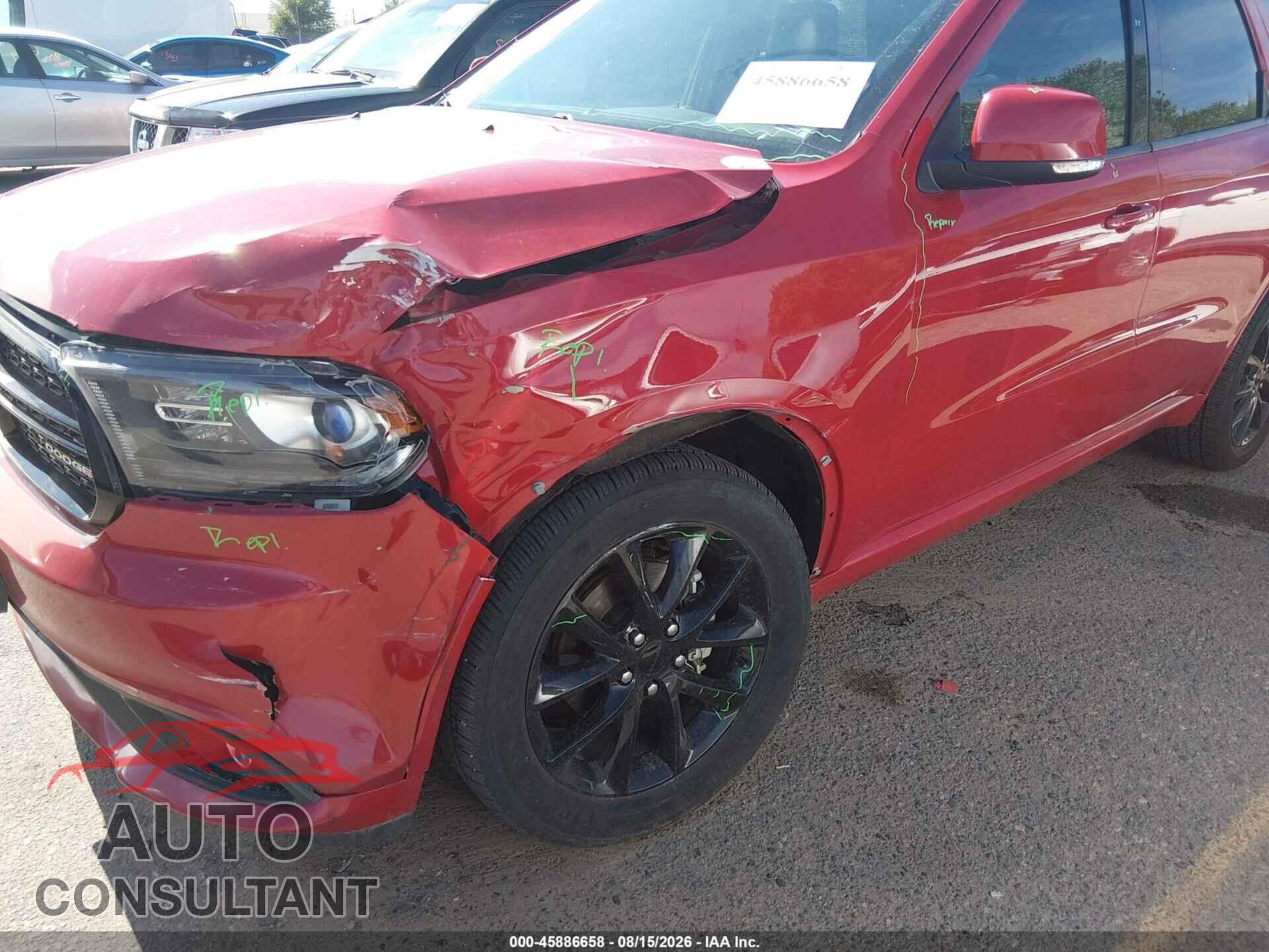 DODGE DURANGO 2017 - 1C4RDJDG7HC820532