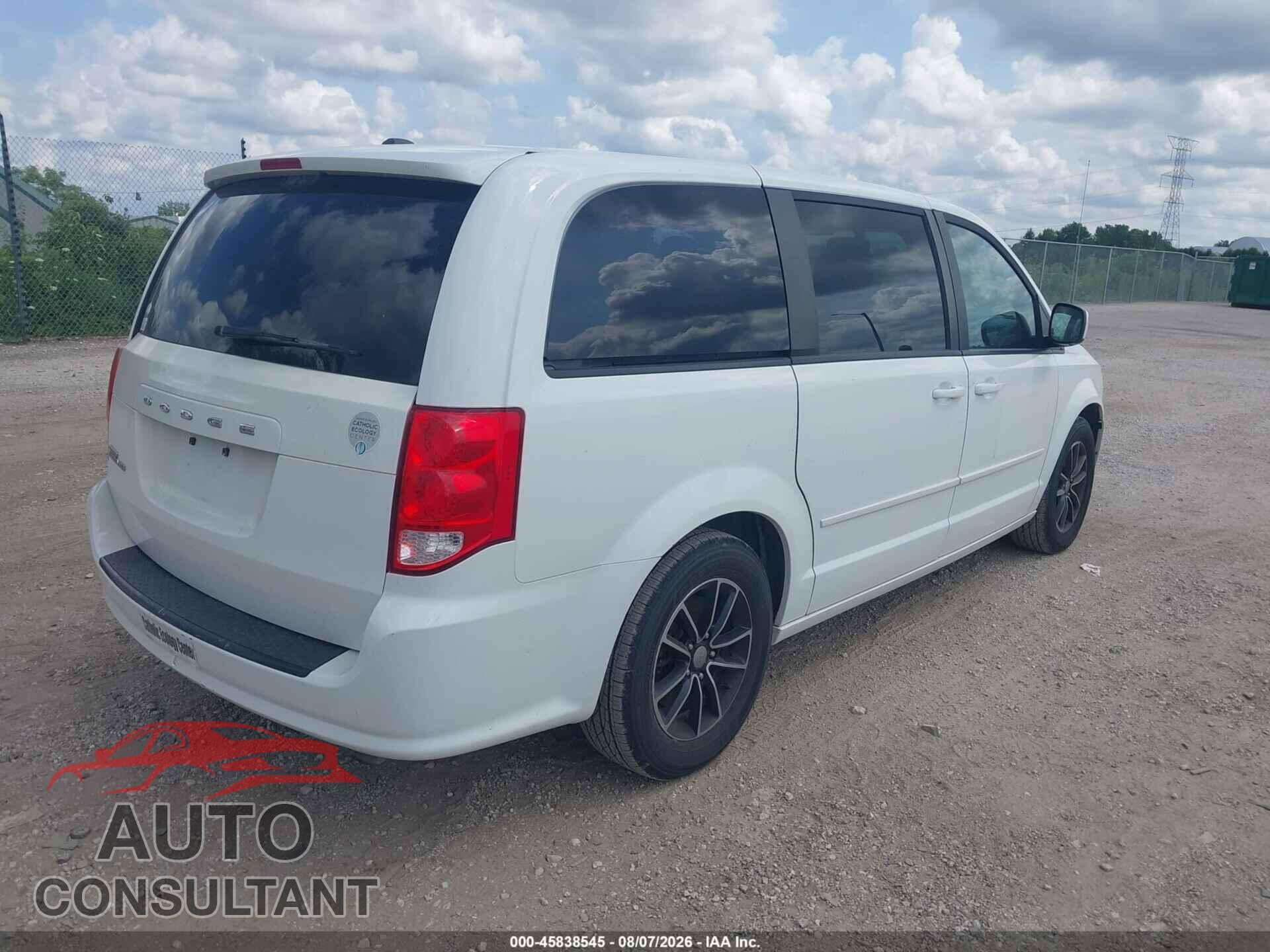DODGE GRAND CARAVAN 2016 - 2C4RDGBG4GR356174