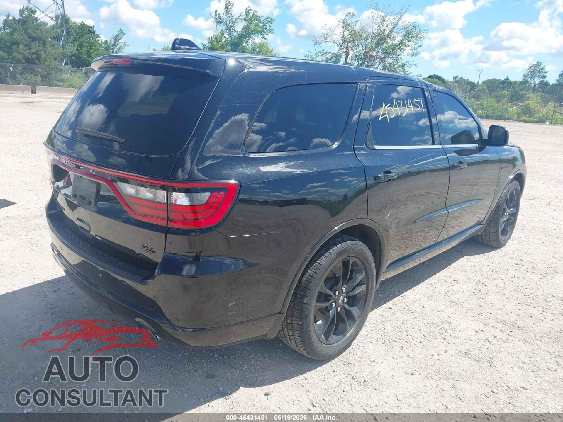 DODGE DURANGO 2020 - 1C4SDJCT7LC165412
