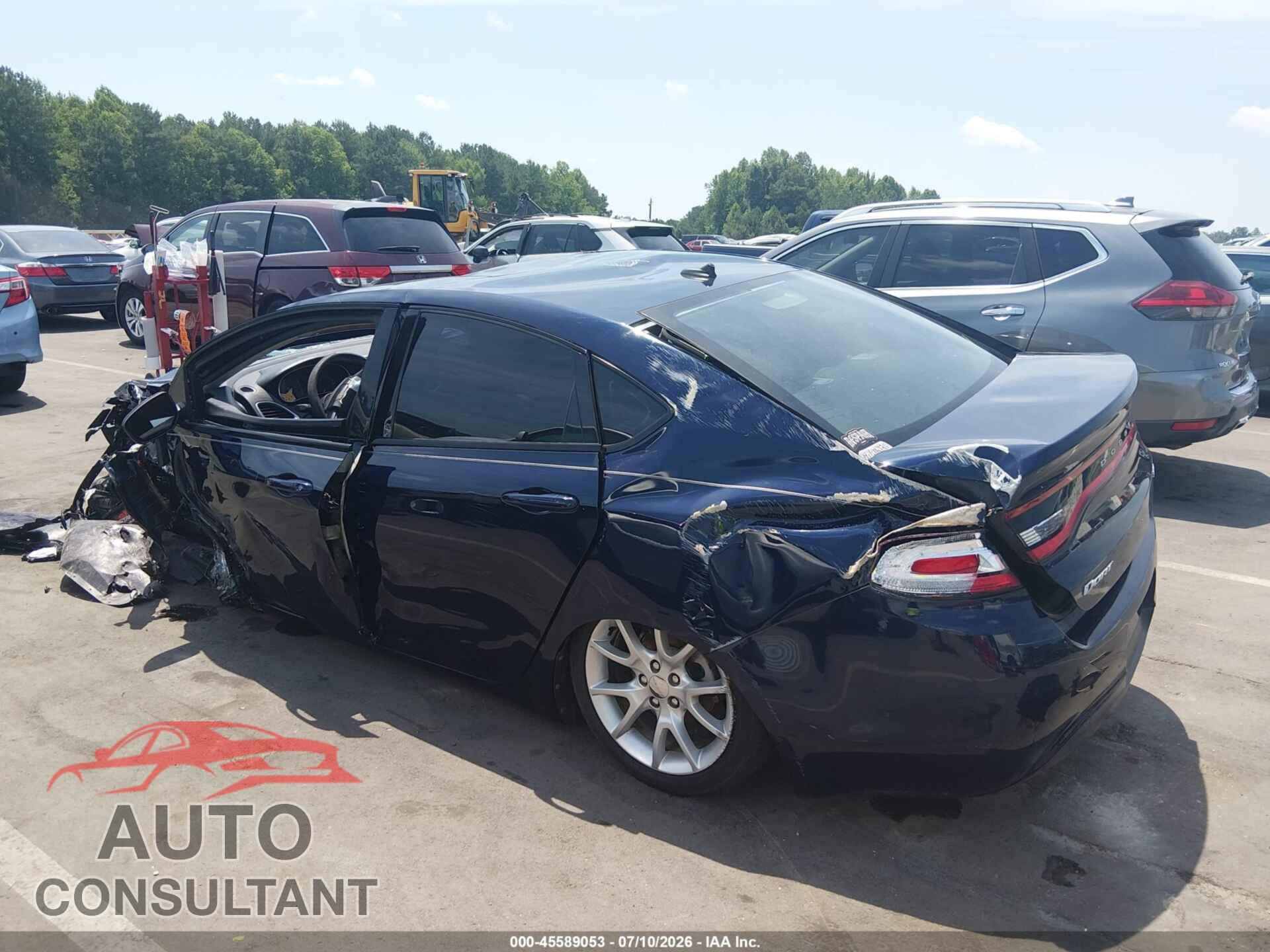 DODGE DART 2013 - 1C3CDFBA0DD157816
