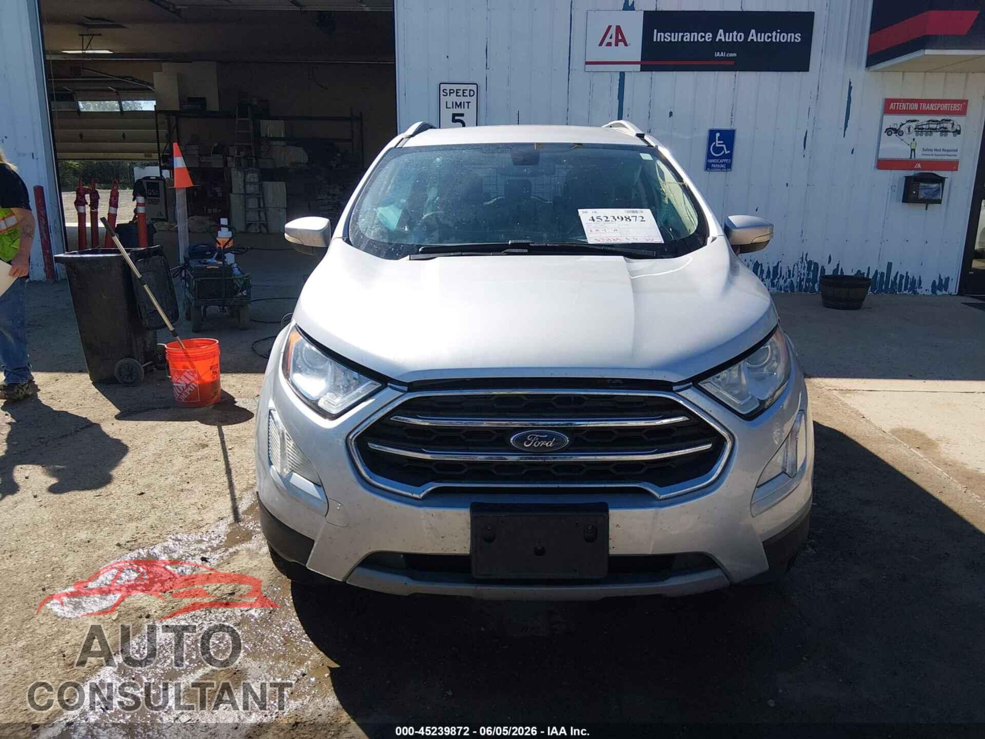 FORD ECOSPORT 2020 - MAJ6S3KL6LC358564