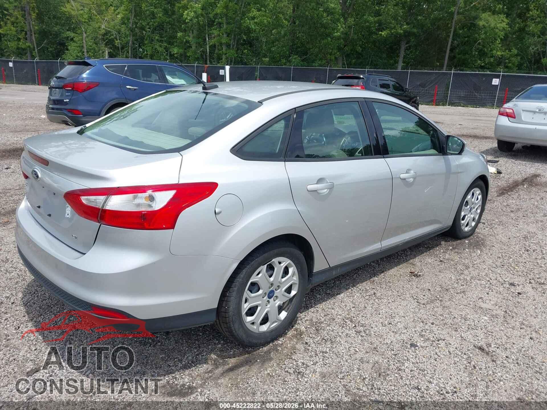 FORD FOCUS 2012 - 1FAHP3F29CL254288