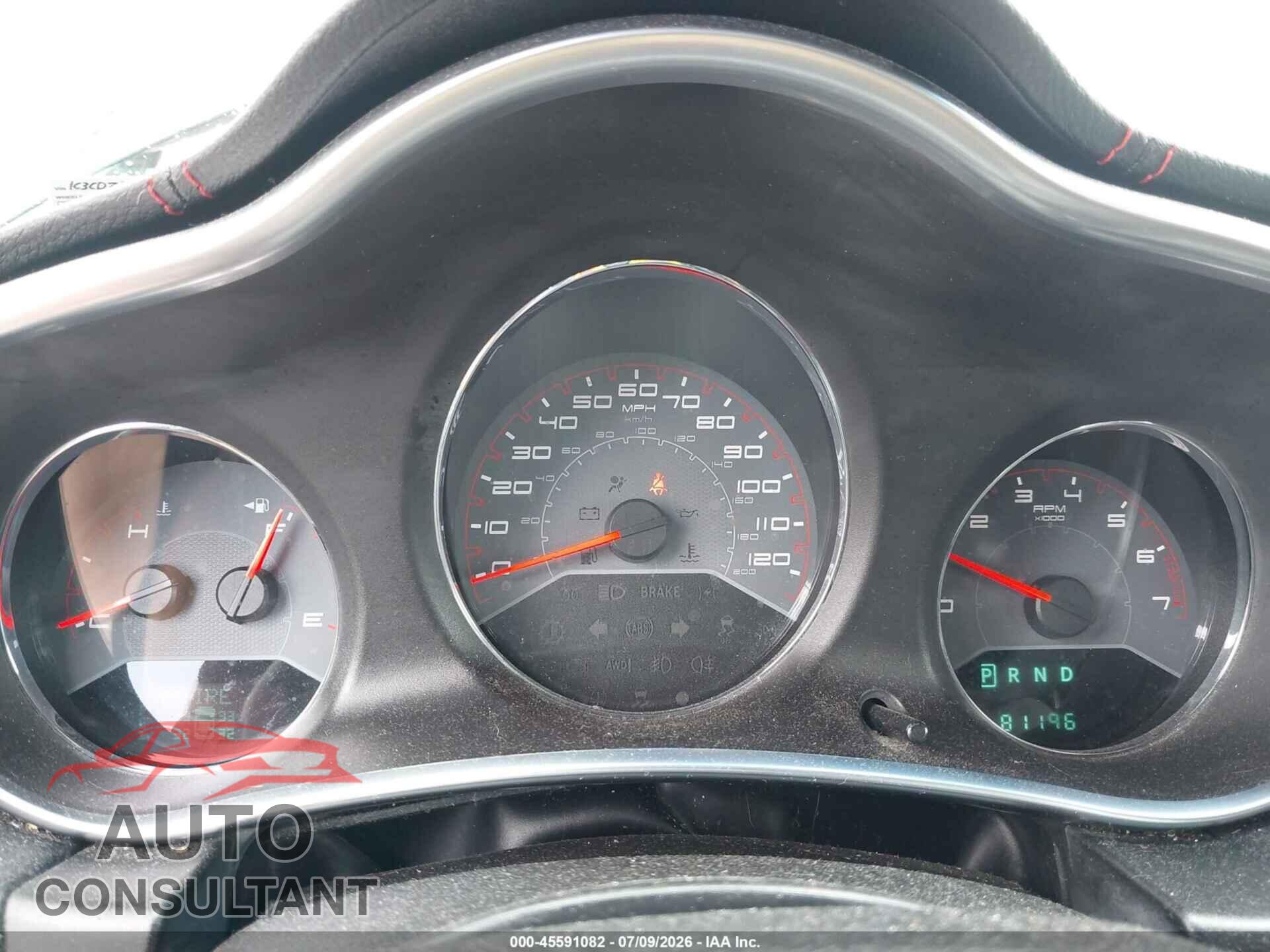DODGE AVENGER 2012 - 1C3CDZEG3CN251991