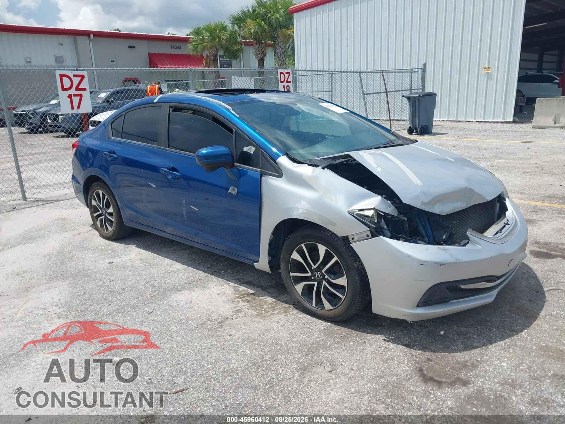 HONDA CIVIC 2014 - 2HGFB2F8XEH559380