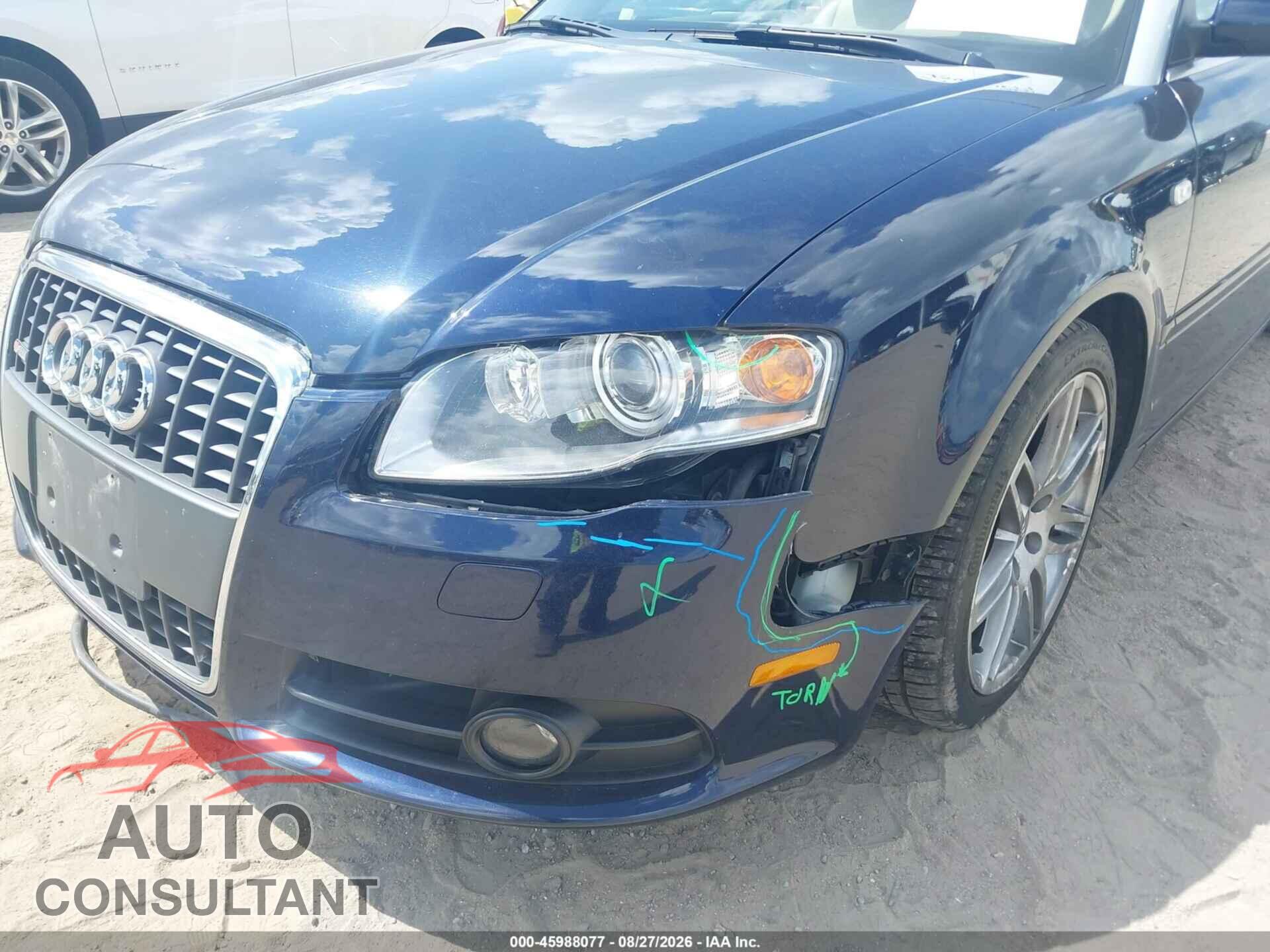 AUDI A4 2009 - WAUDF48H69K007096