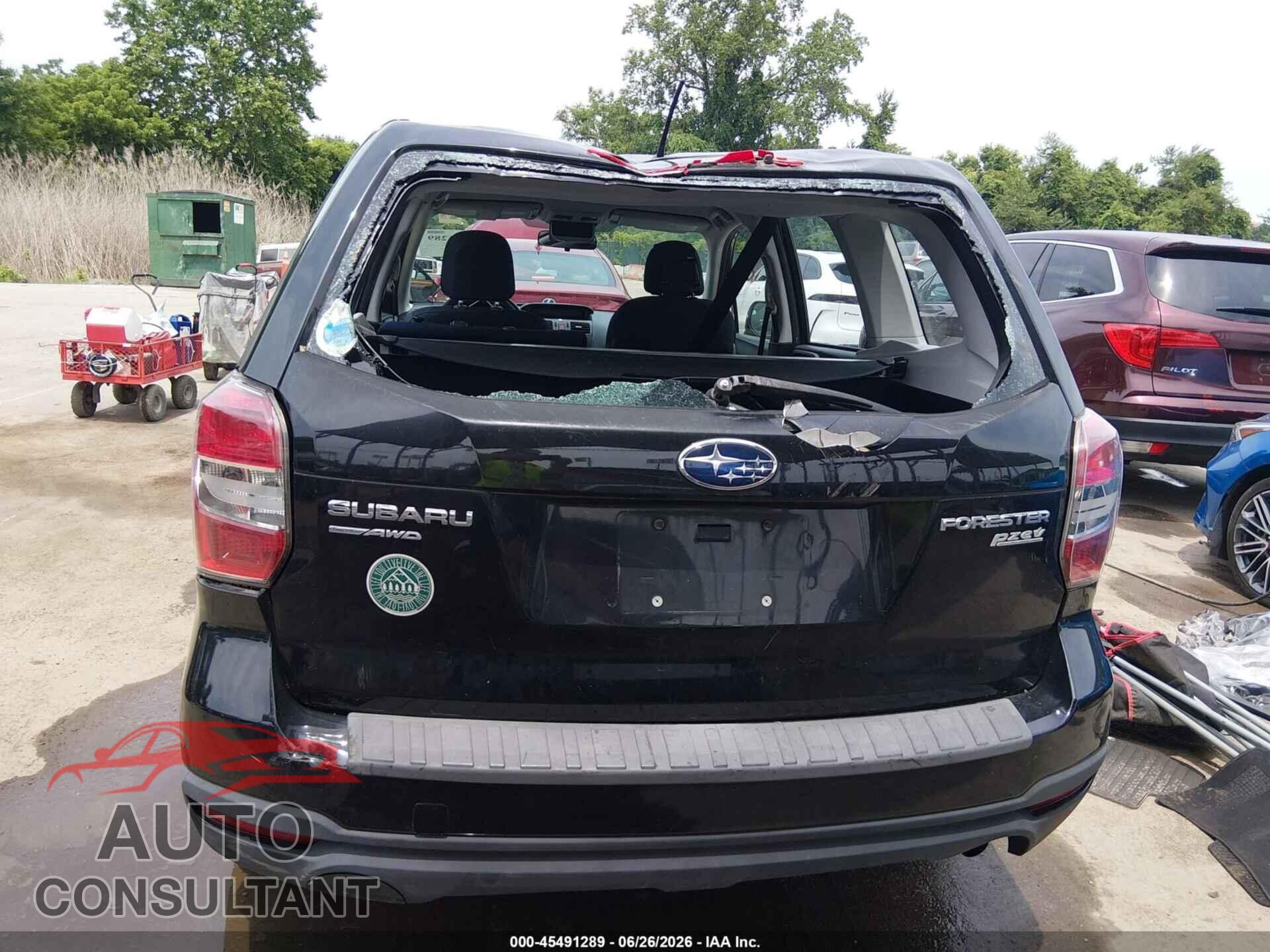 SUBARU FORESTER 2014 - JF2SJAAC6EH485081