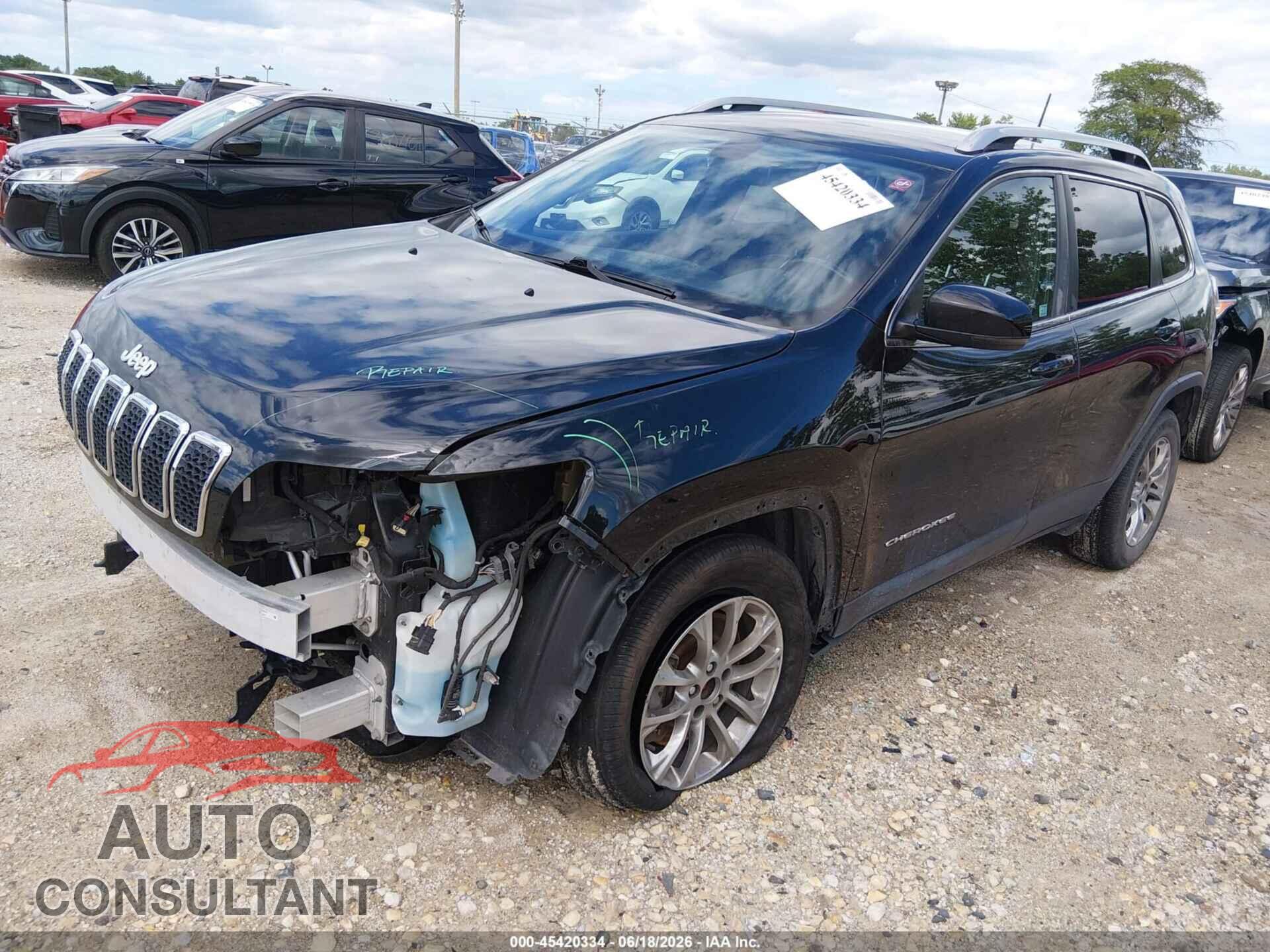 JEEP CHEROKEE 2019 - 1C4PJMLX7KD121048