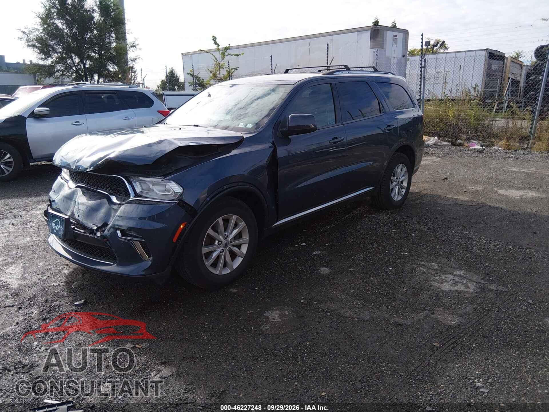 DODGE DURANGO 2021 - 1C4RDJAG1MC557582