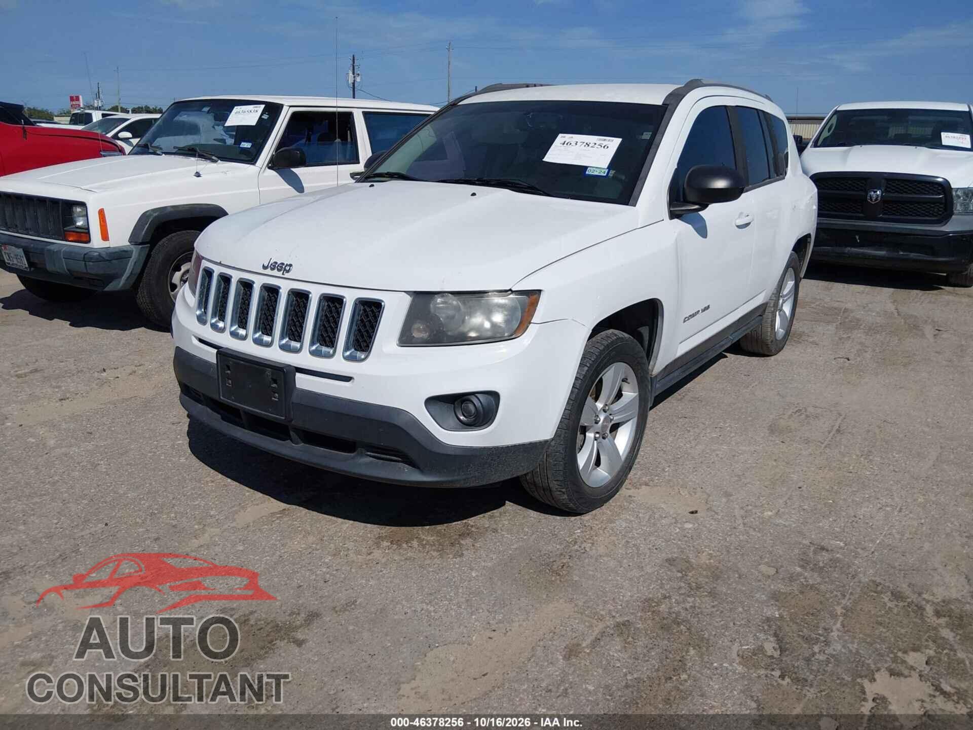 JEEP COMPASS 2016 - 1C4NJCBA5GD665067