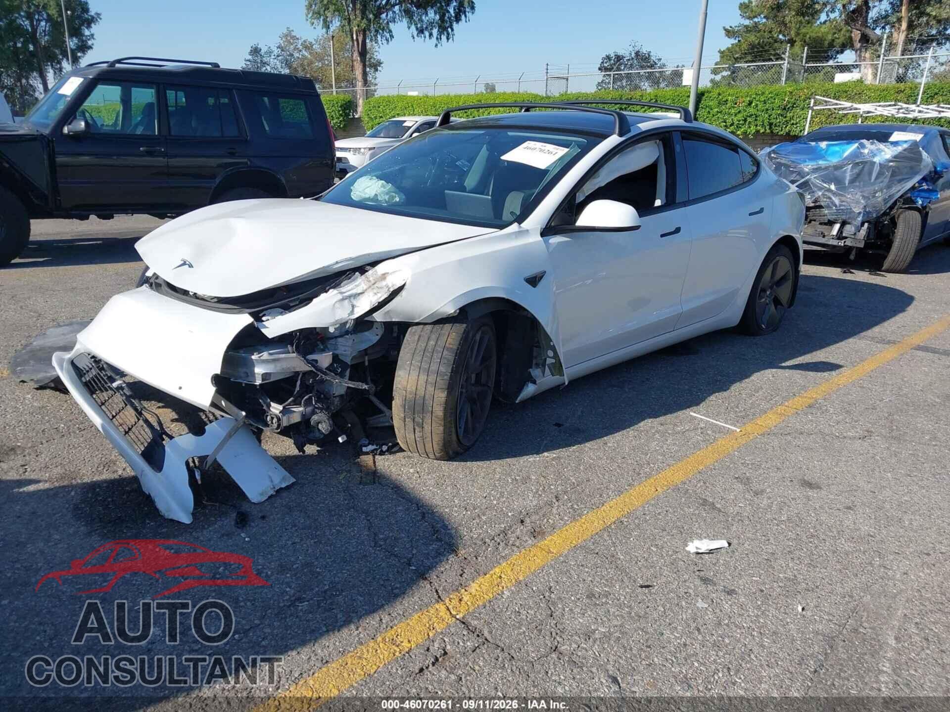 TESLA MODEL 3 2021 - 5YJ3E1EA3MF874145