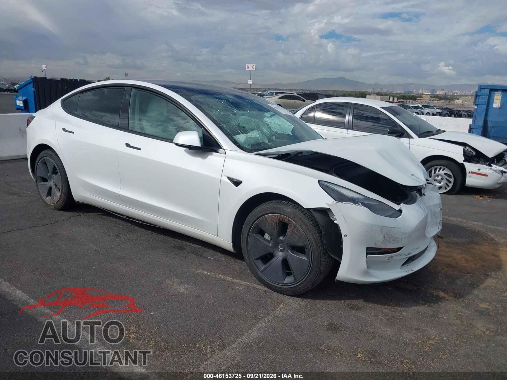 TESLA MODEL 3 2021 - 5YJ3E1EA3MF018411
