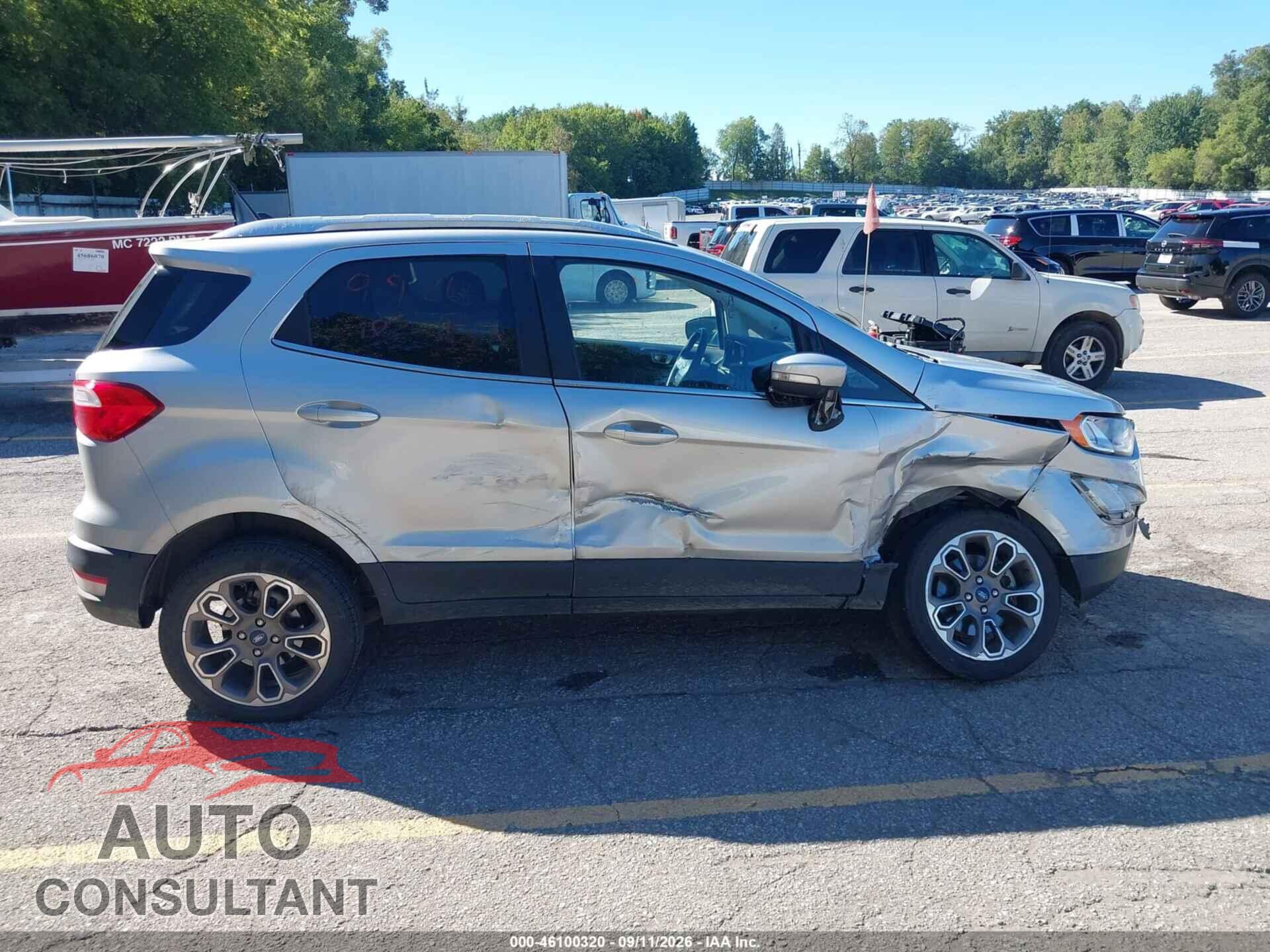 FORD ECOSPORT 2020 - MAJ6S3KL7LC364759