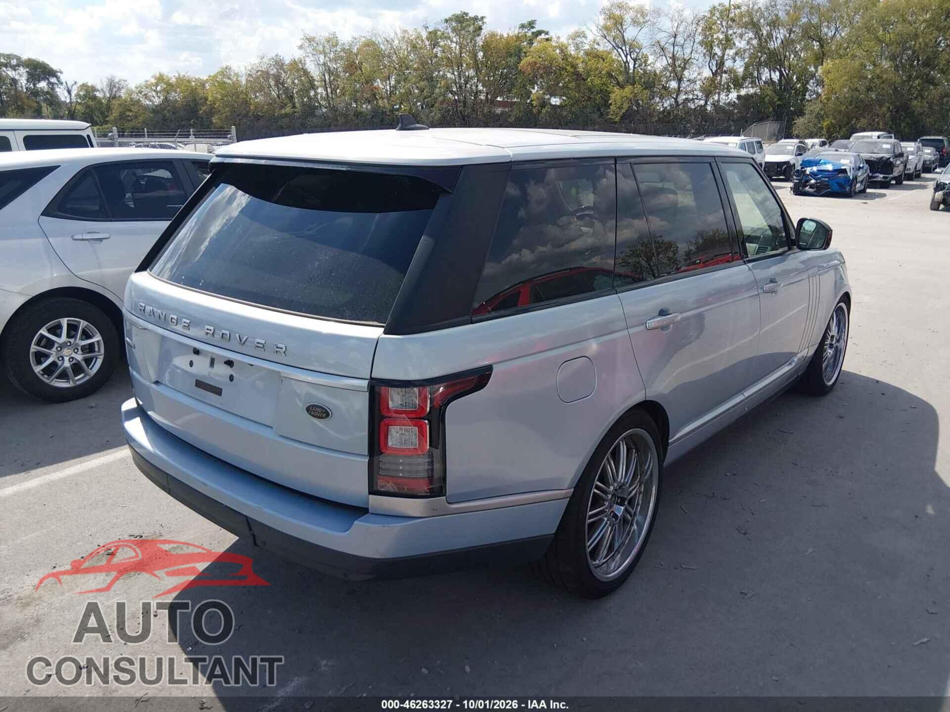 LAND ROVER RANGE ROVER 2015 - SALGV3TF8FA213629