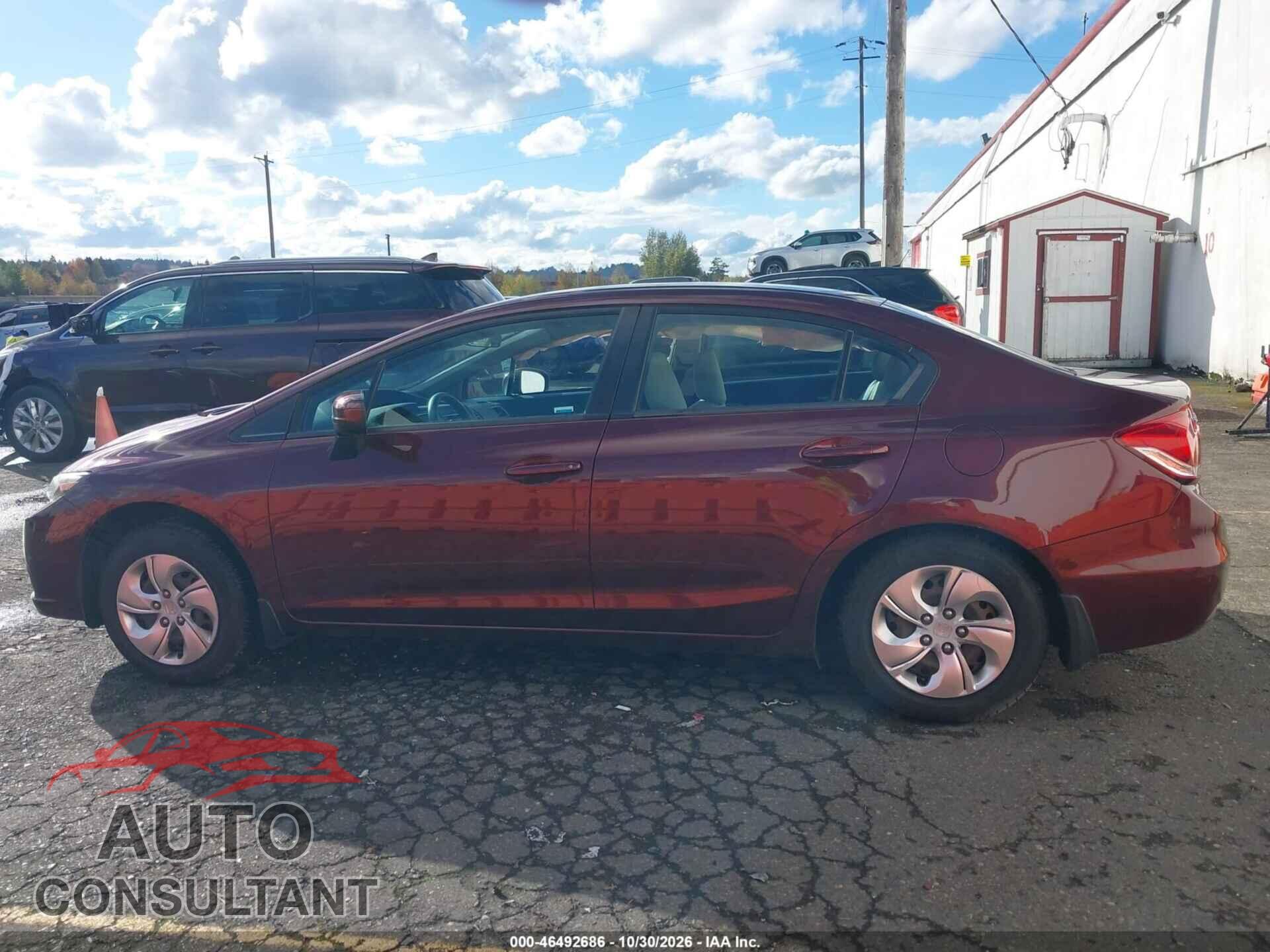 HONDA CIVIC 2014 - 19XFB2F5XEE244904