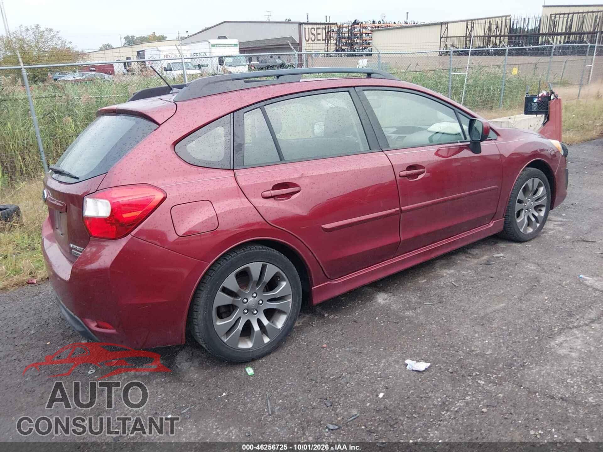 SUBARU IMPREZA 2013 - JF1GPAL65D1830785