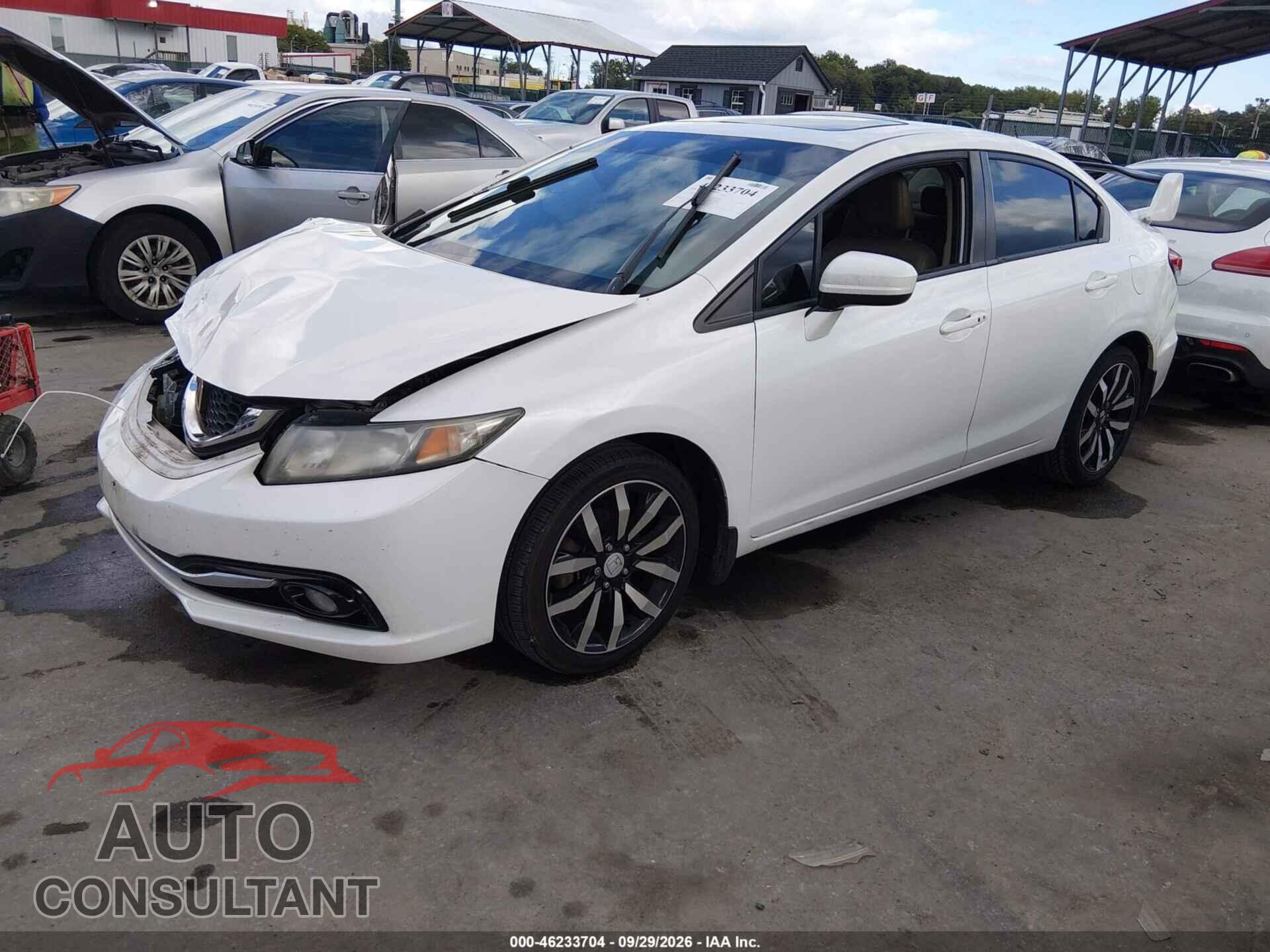 HONDA CIVIC 2014 - 19XFB2F92EE219319