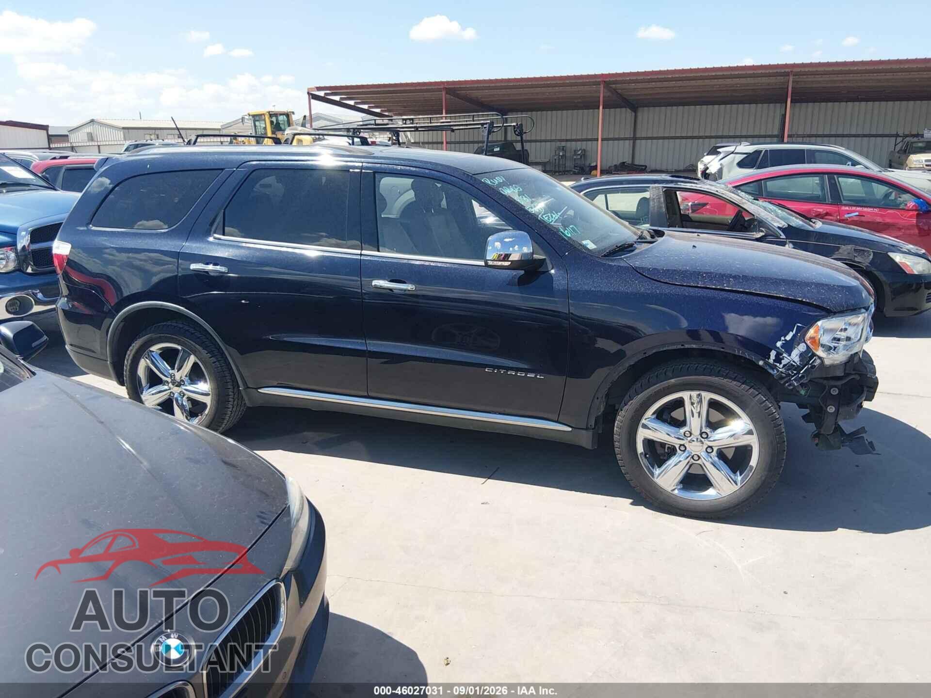DODGE DURANGO 2012 - 1C4SDJETXCC188308