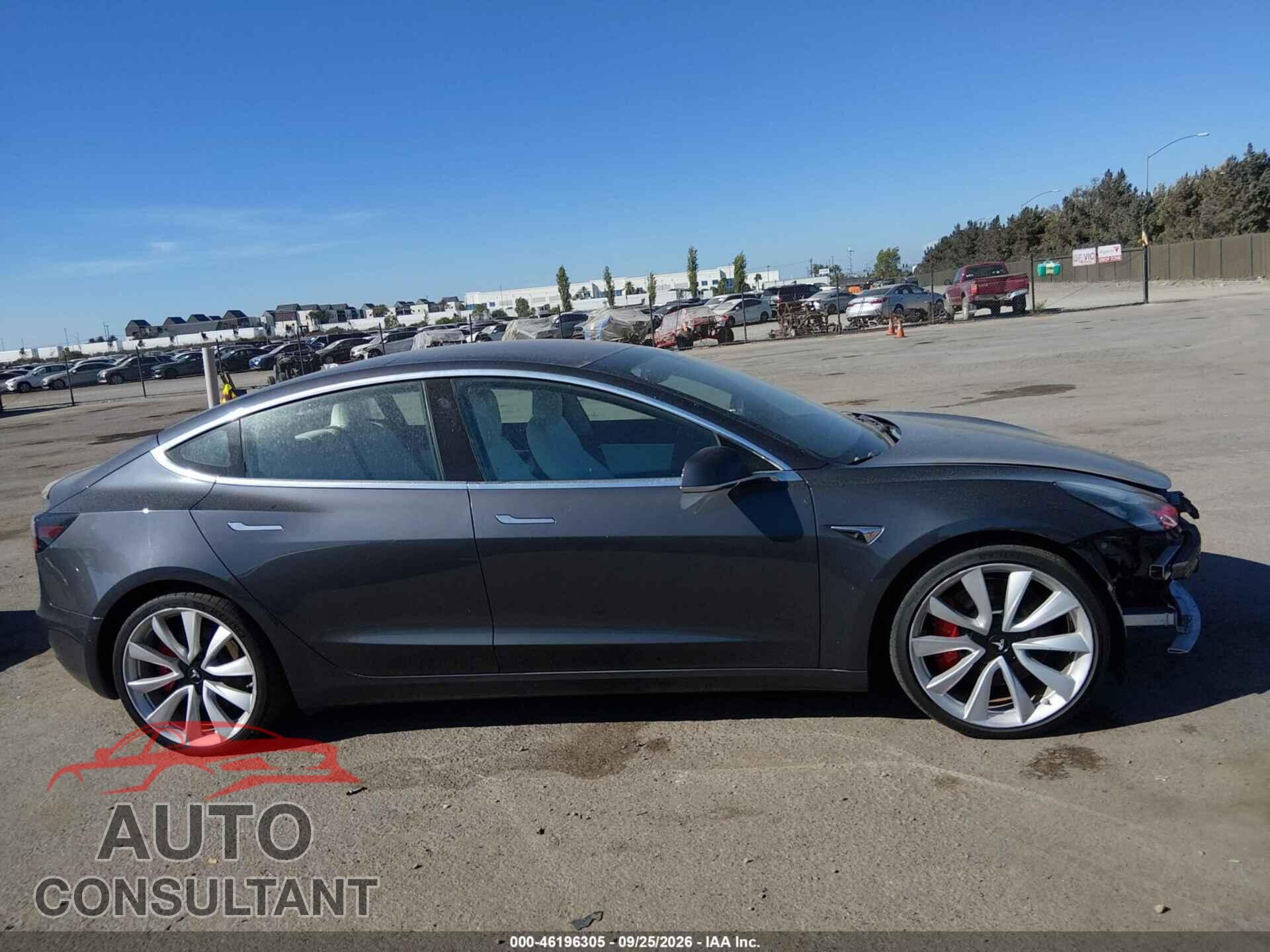 TESLA MODEL 3 2018 - 5YJ3E1EBXJF074432