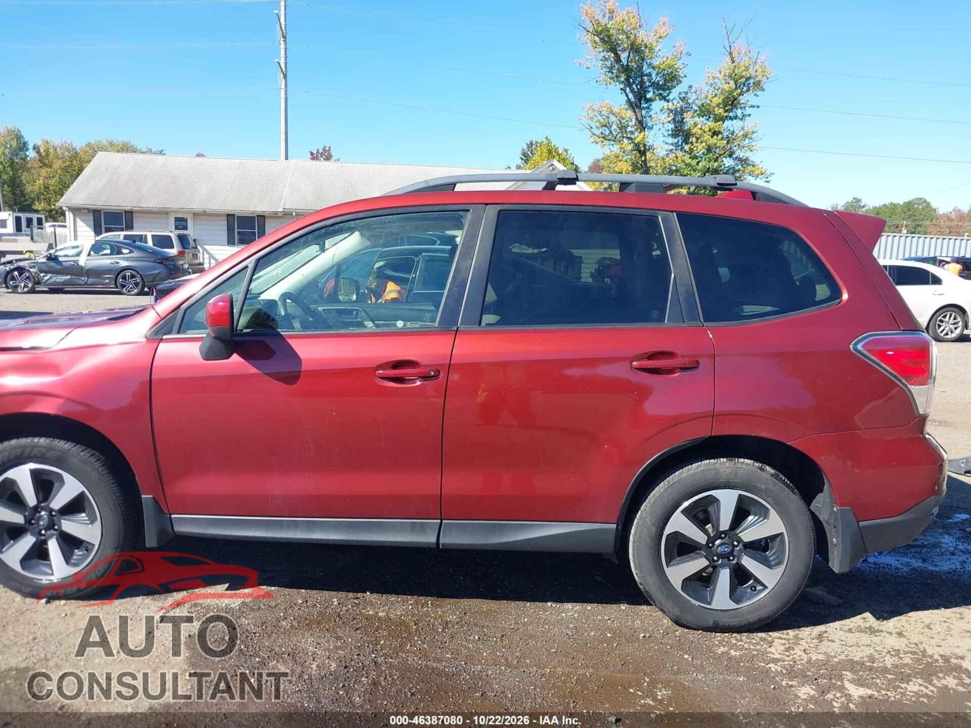 SUBARU FORESTER 2017 - JF2SJAECXHH566518