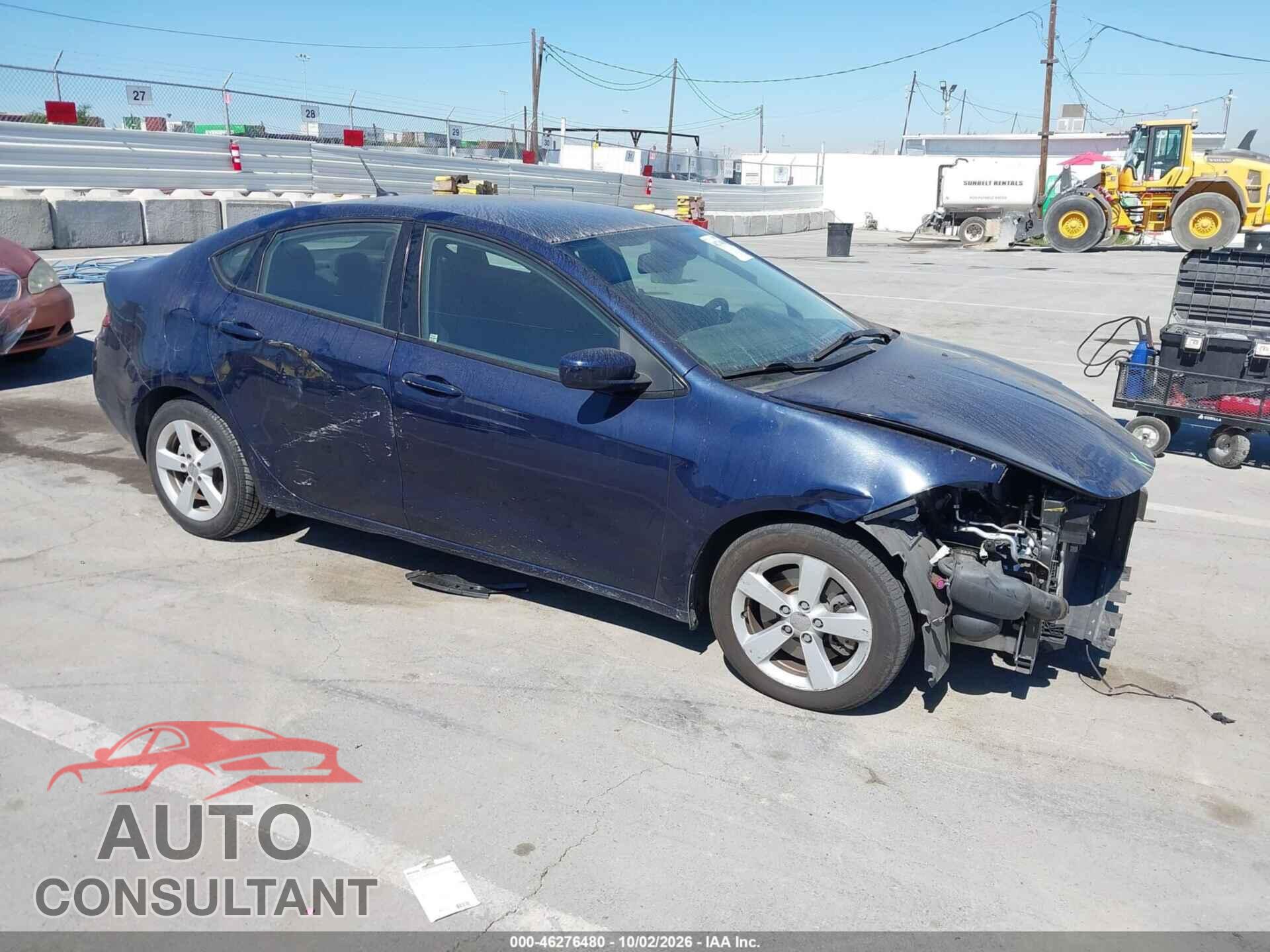 DODGE DART 2015 - 1C3CDFBB2FD187072