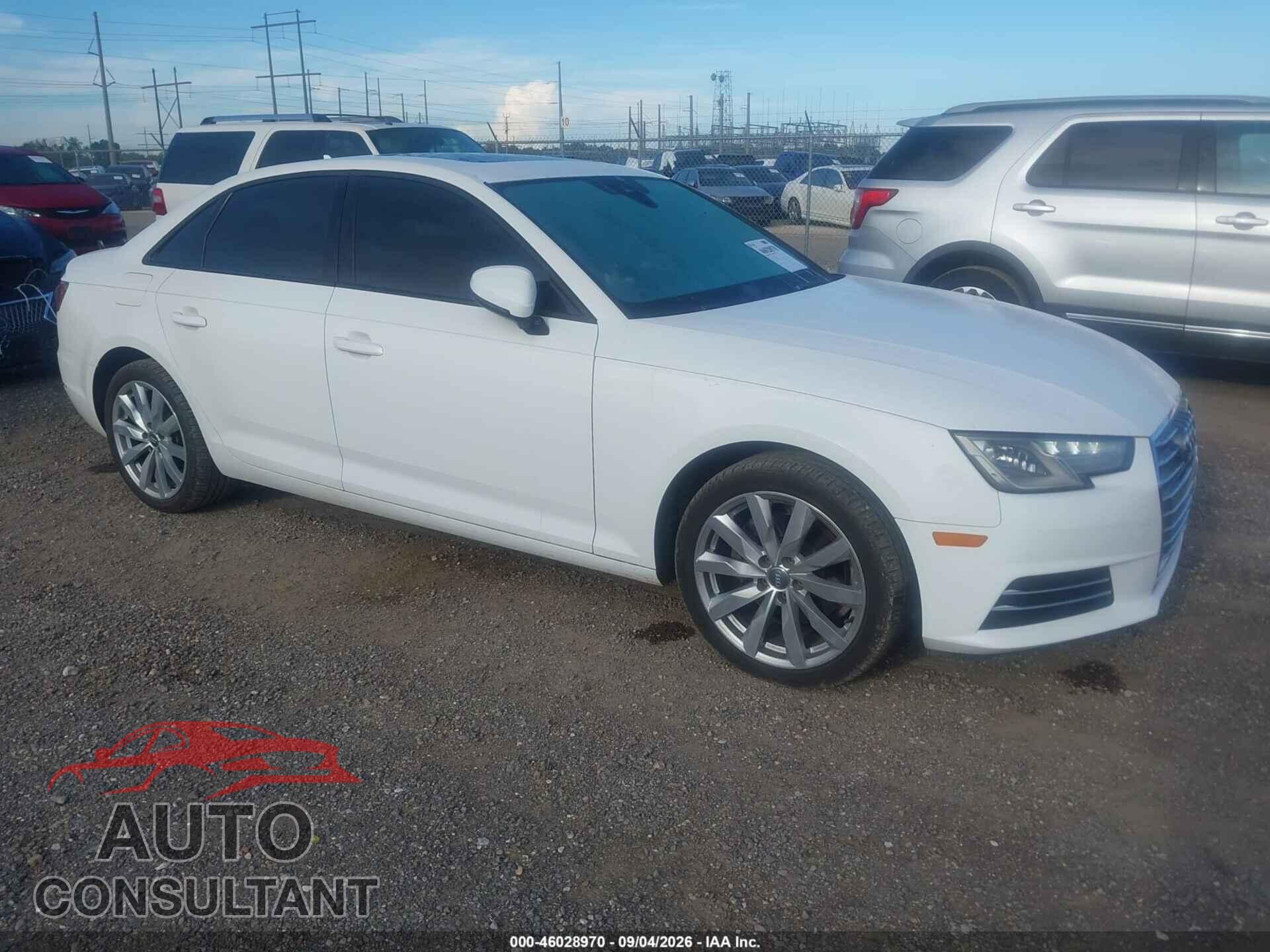 AUDI A4 2017 - WAUGMAF49HA078881