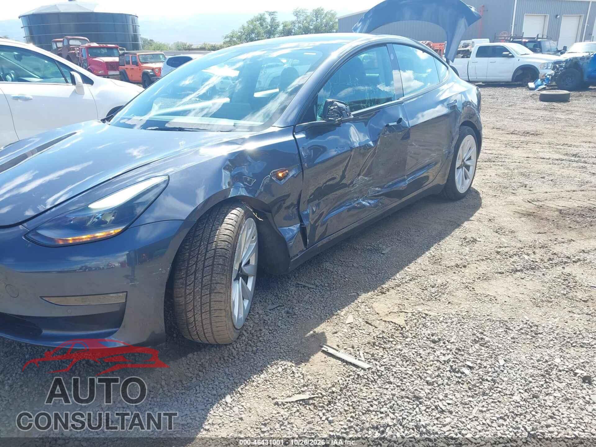 TESLA MODEL 3 2022 - 5YJ3E1EA9NF349639