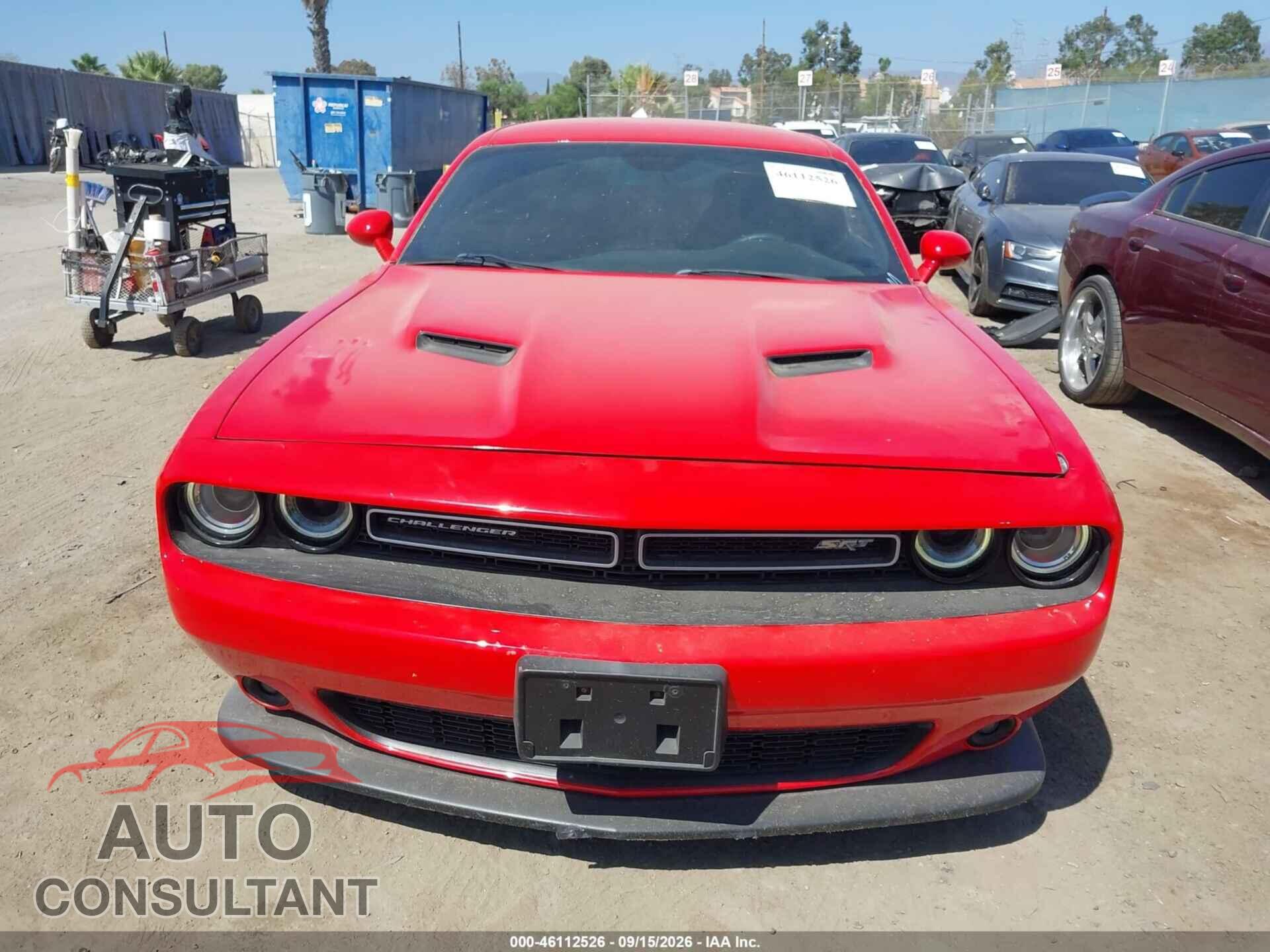 DODGE CHALLENGER 2016 - 2C3CDZFJ8GH143102