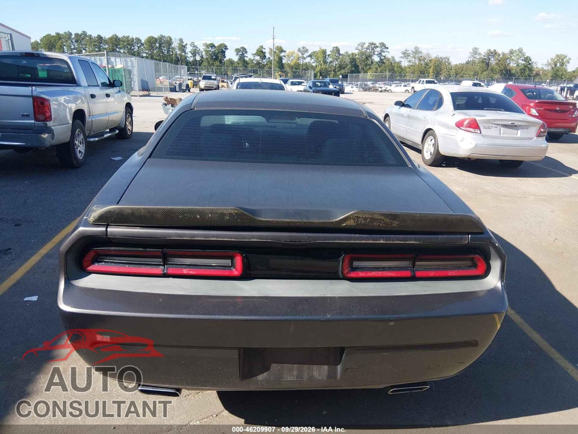 DODGE CHALLENGER 2013 - 2C3CDYAG2DH704492