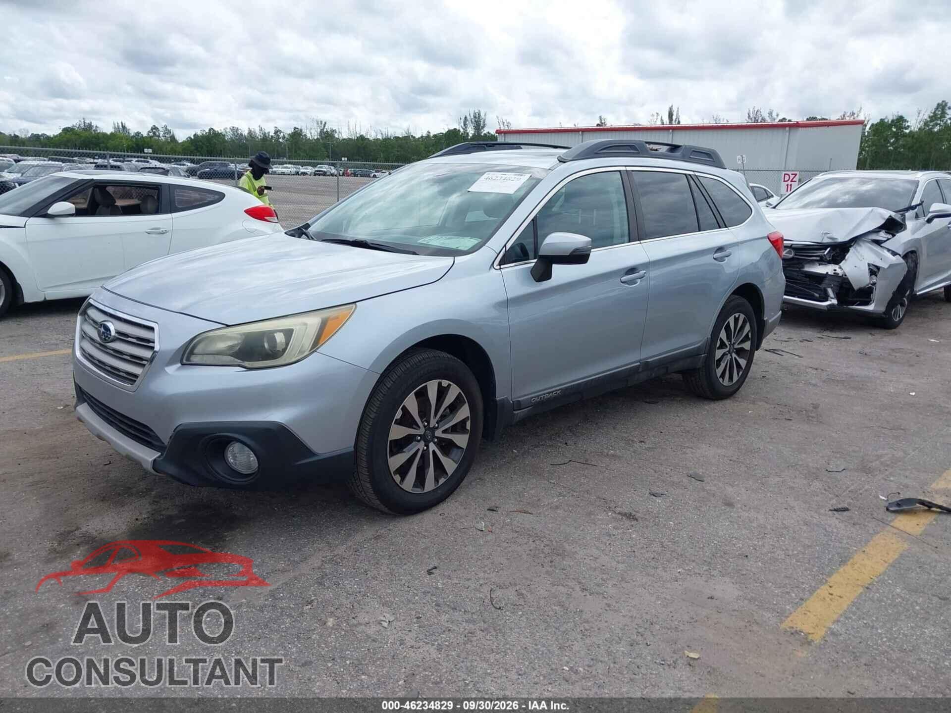SUBARU OUTBACK 2015 - 4S4BSBNC7F3306617