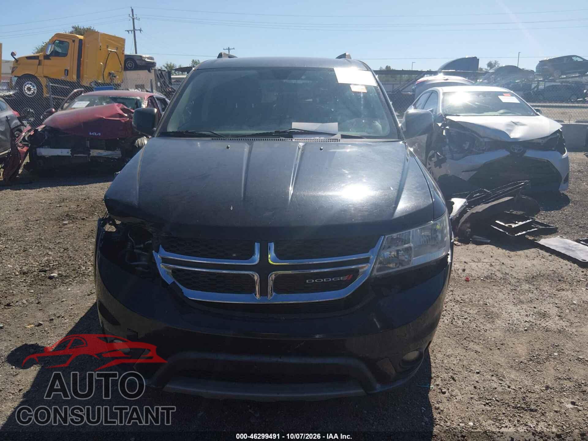 DODGE JOURNEY 2013 - 3C4PDCBG8DT614091