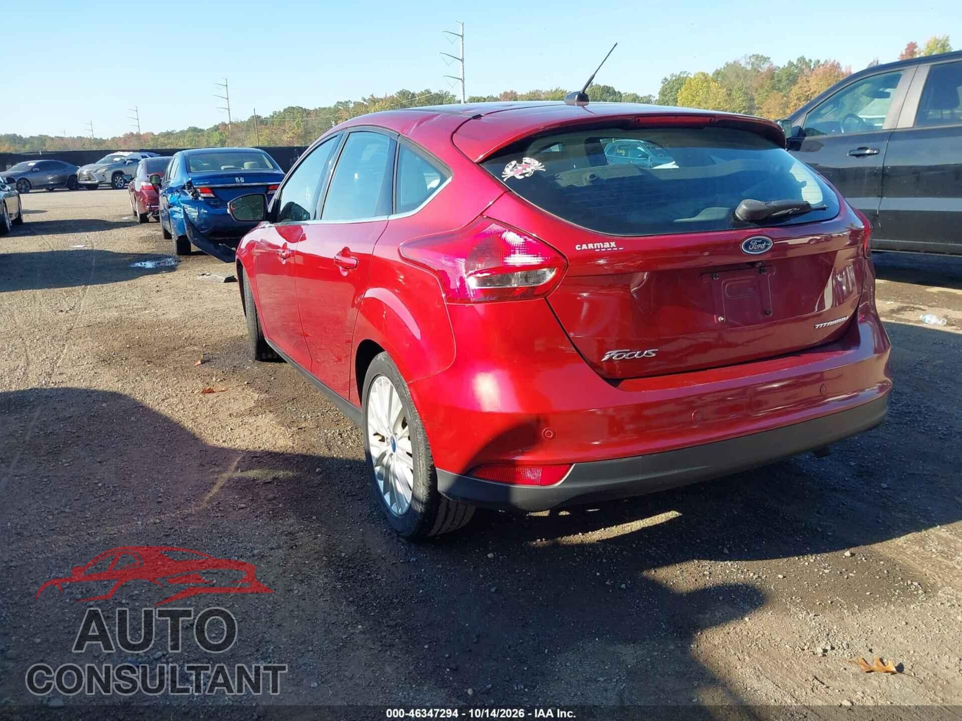 FORD FOCUS 2016 - 1FADP3N20GL330504
