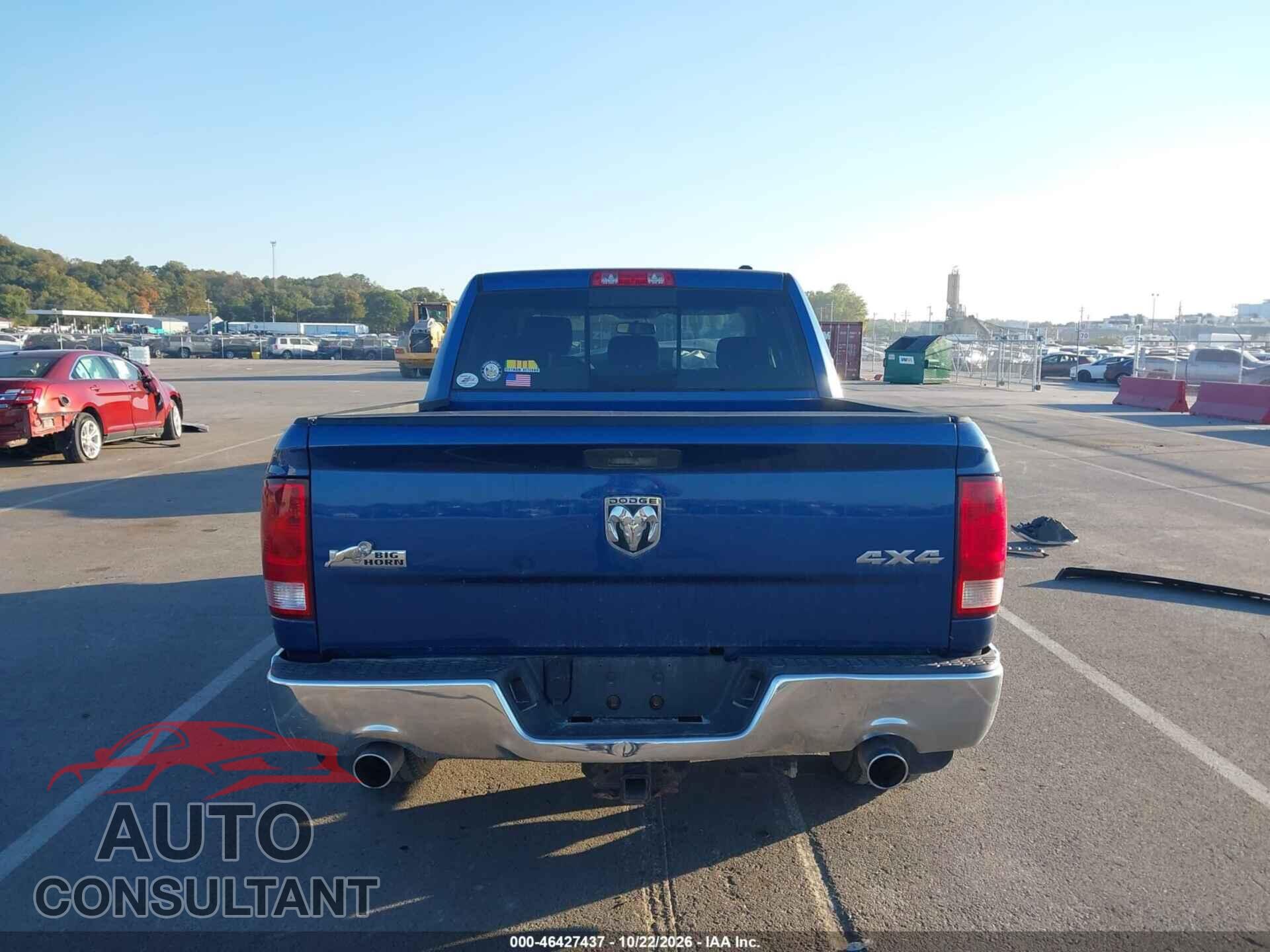 DODGE RAM 1500 2009 - 1D3HV13T49S718384
