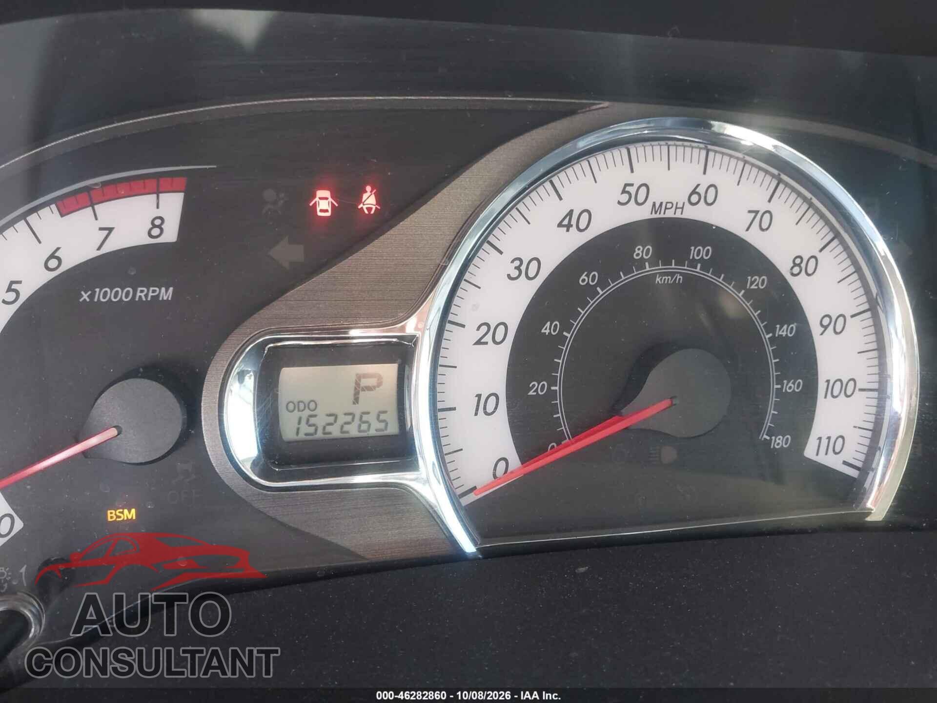 TOYOTA SIENNA 2013 - 5TDXK3DC8DS334262