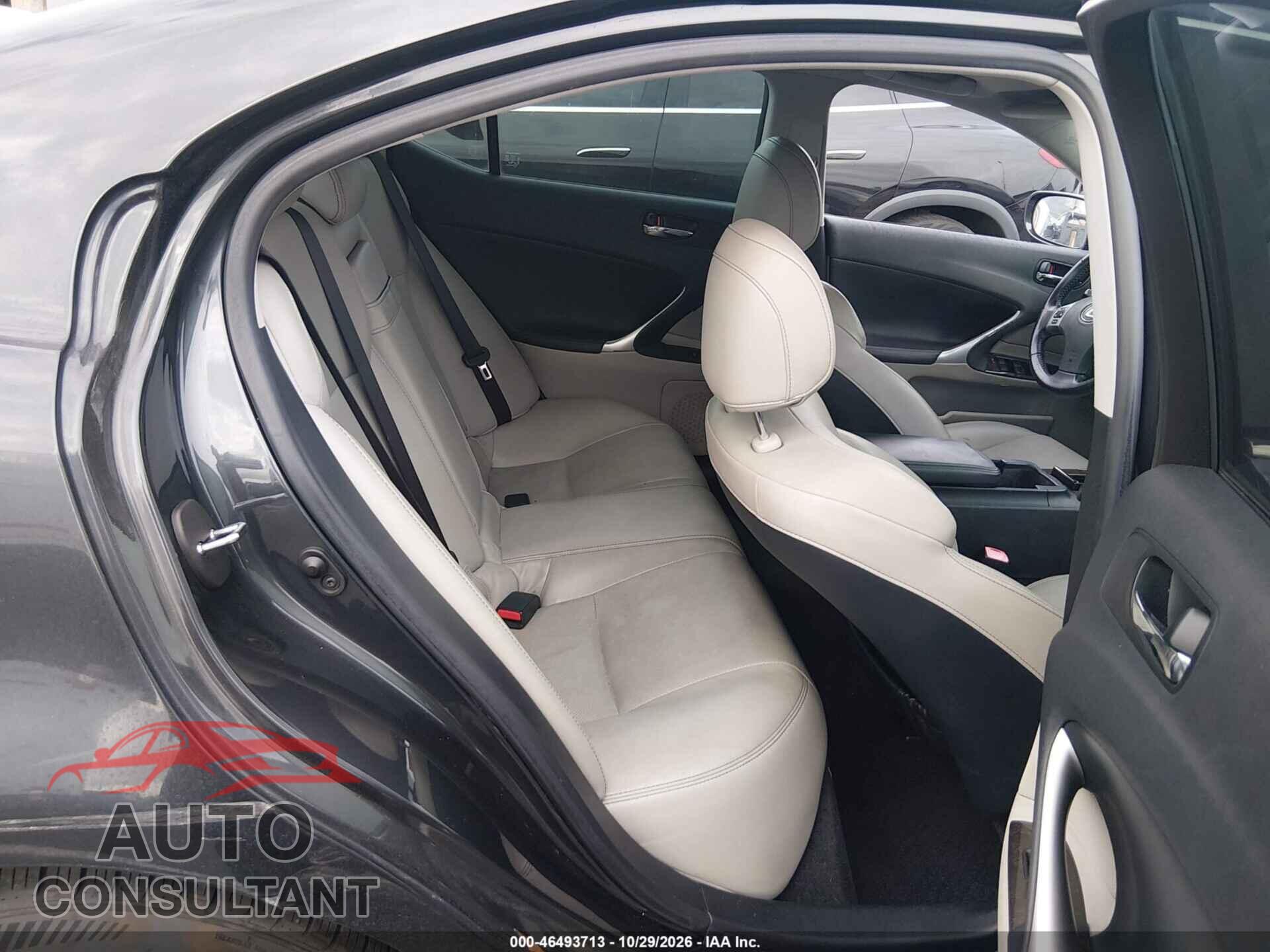 LEXUS IS 250 2011 - JTHBF5C22B5129315