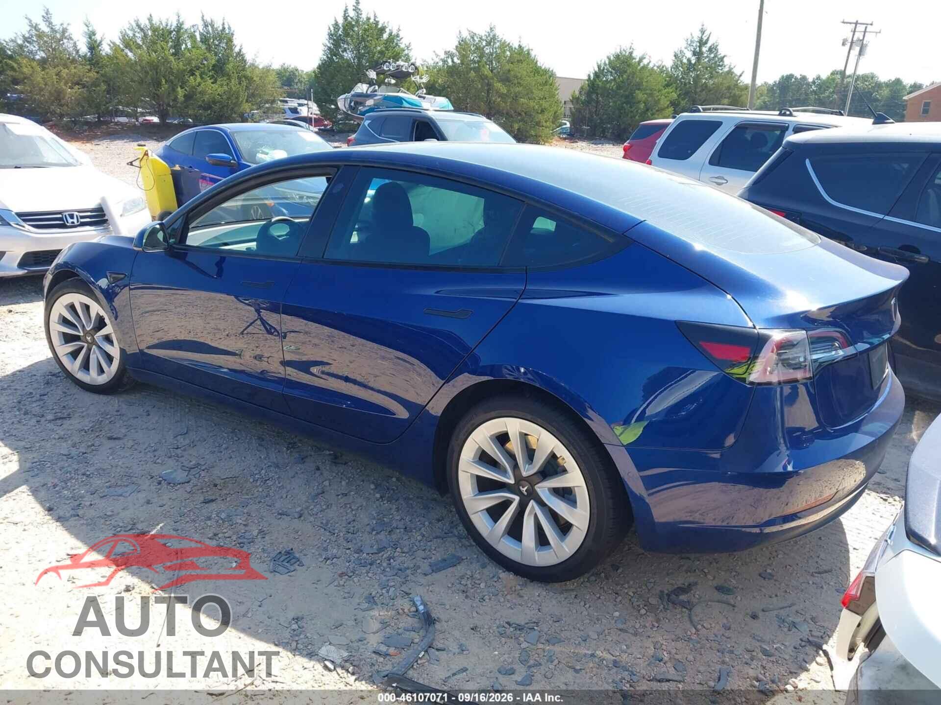 TESLA MODEL 3 2021 - 5YJ3E1EA8MF096635