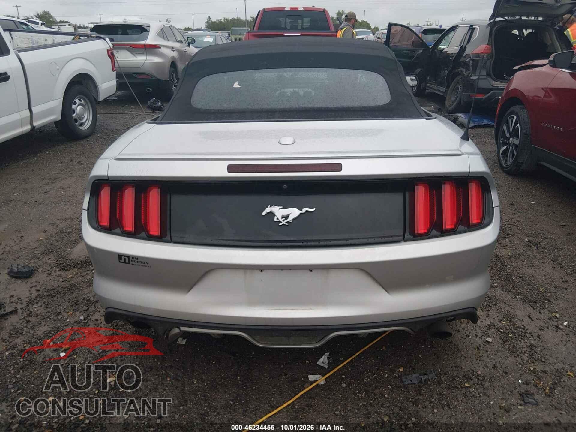 FORD MUSTANG 2017 - 1FATP8UHXH5287391