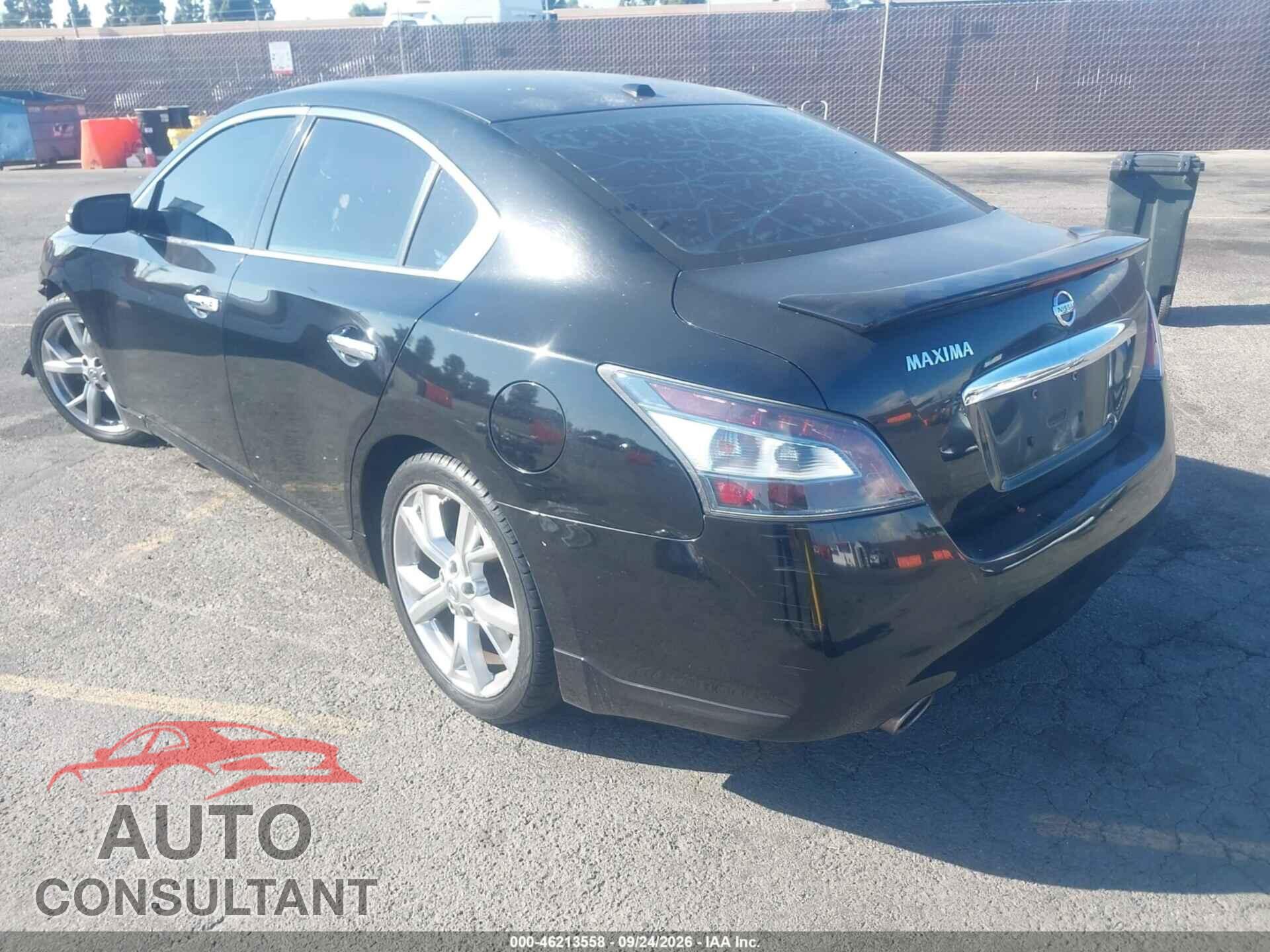 NISSAN MAXIMA 2012 - 1N4AA5AP9CC855606