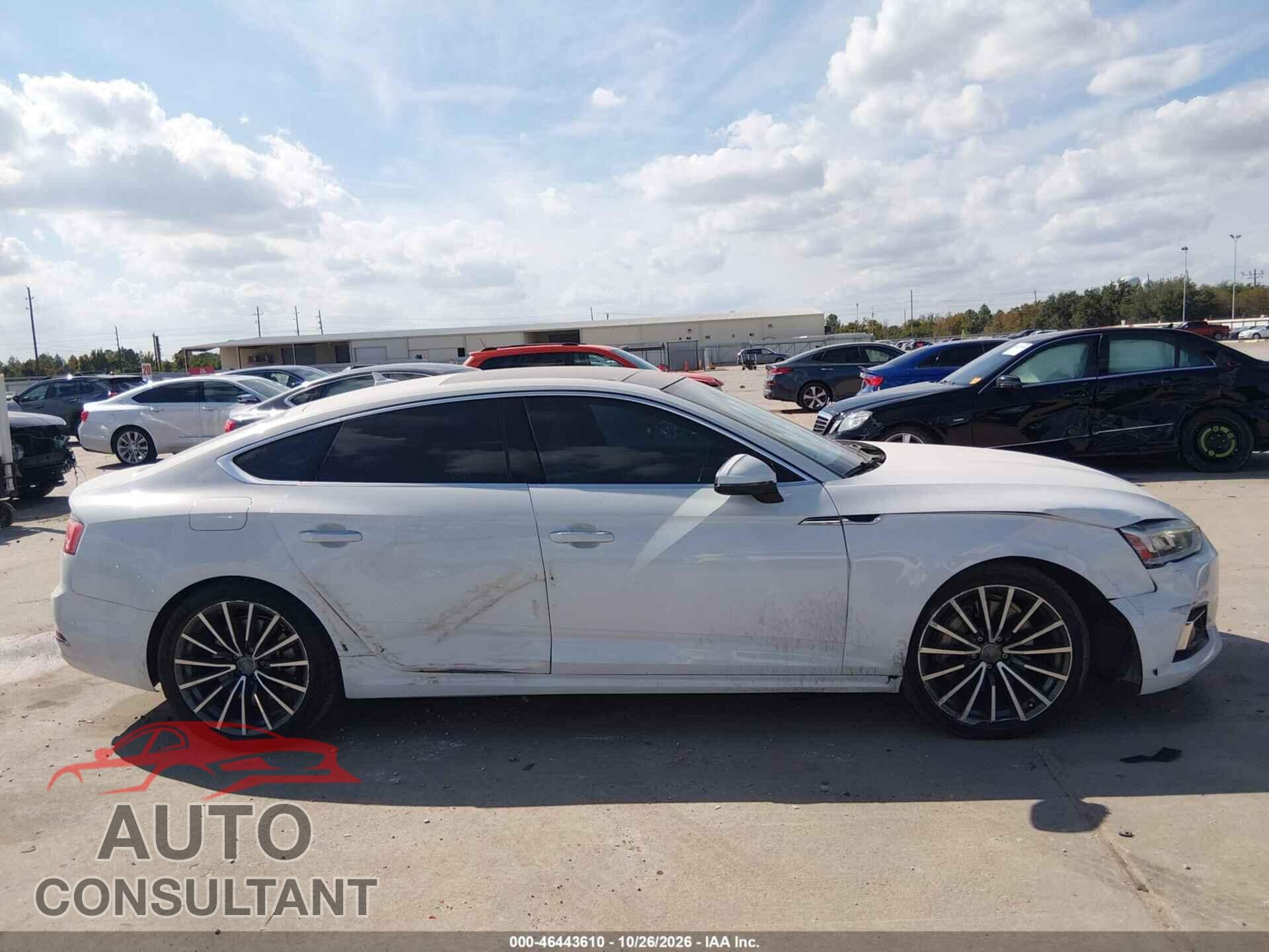AUDI A5 2018 - WAUCNCF52JA009178