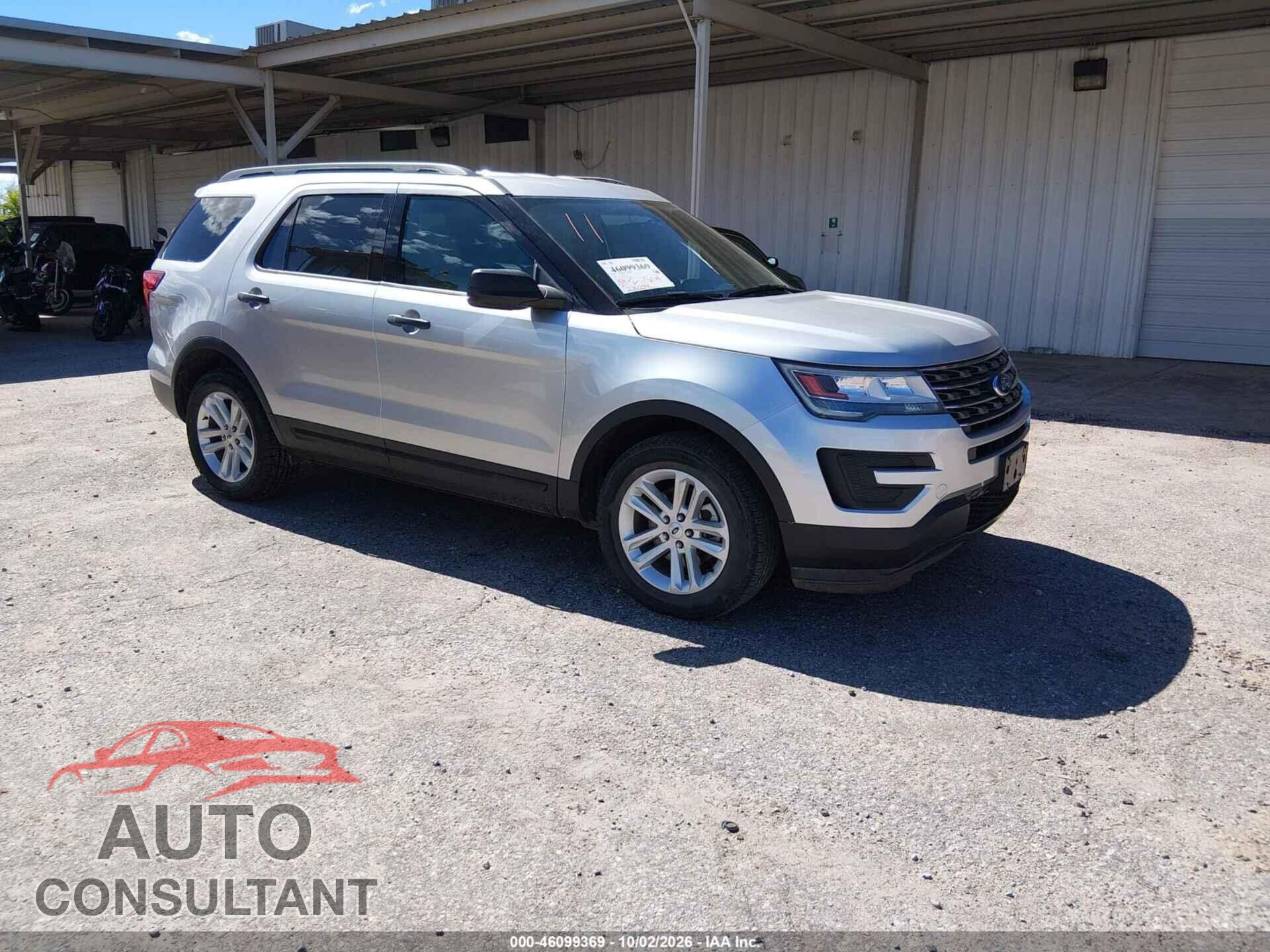 FORD EXPLORER 2017 - 1FM5K8B88HGE25689