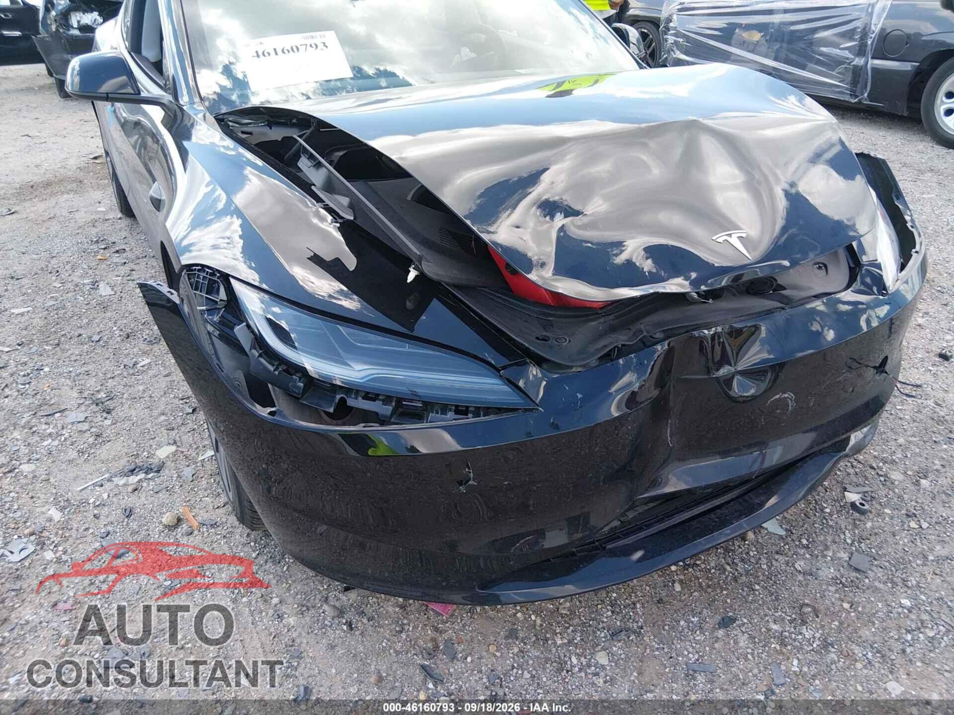 TESLA MODEL 3 2024 - 5YJ3E1EA2RF726656