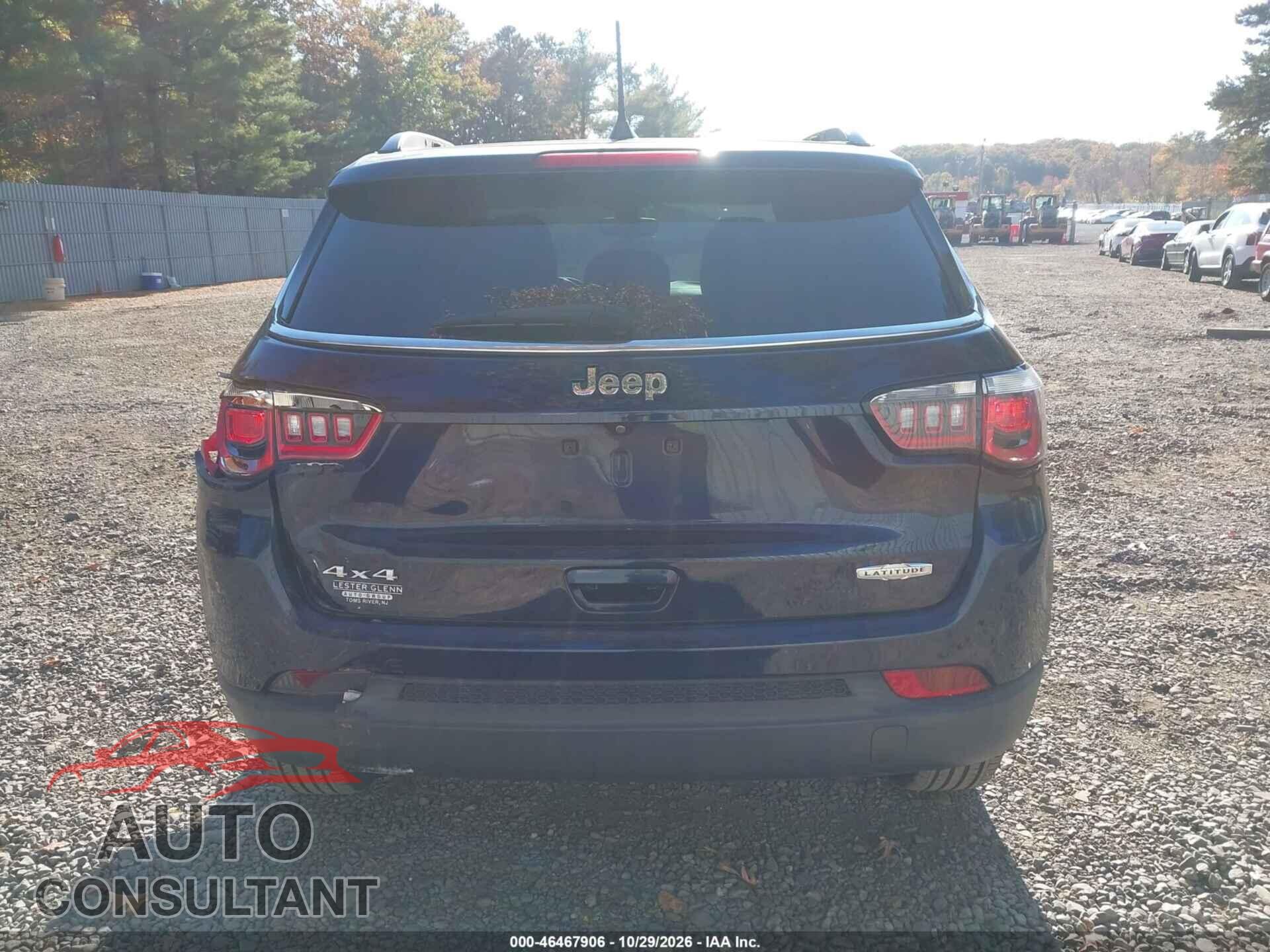 JEEP COMPASS 2019 - 3C4NJDBB5KT767762