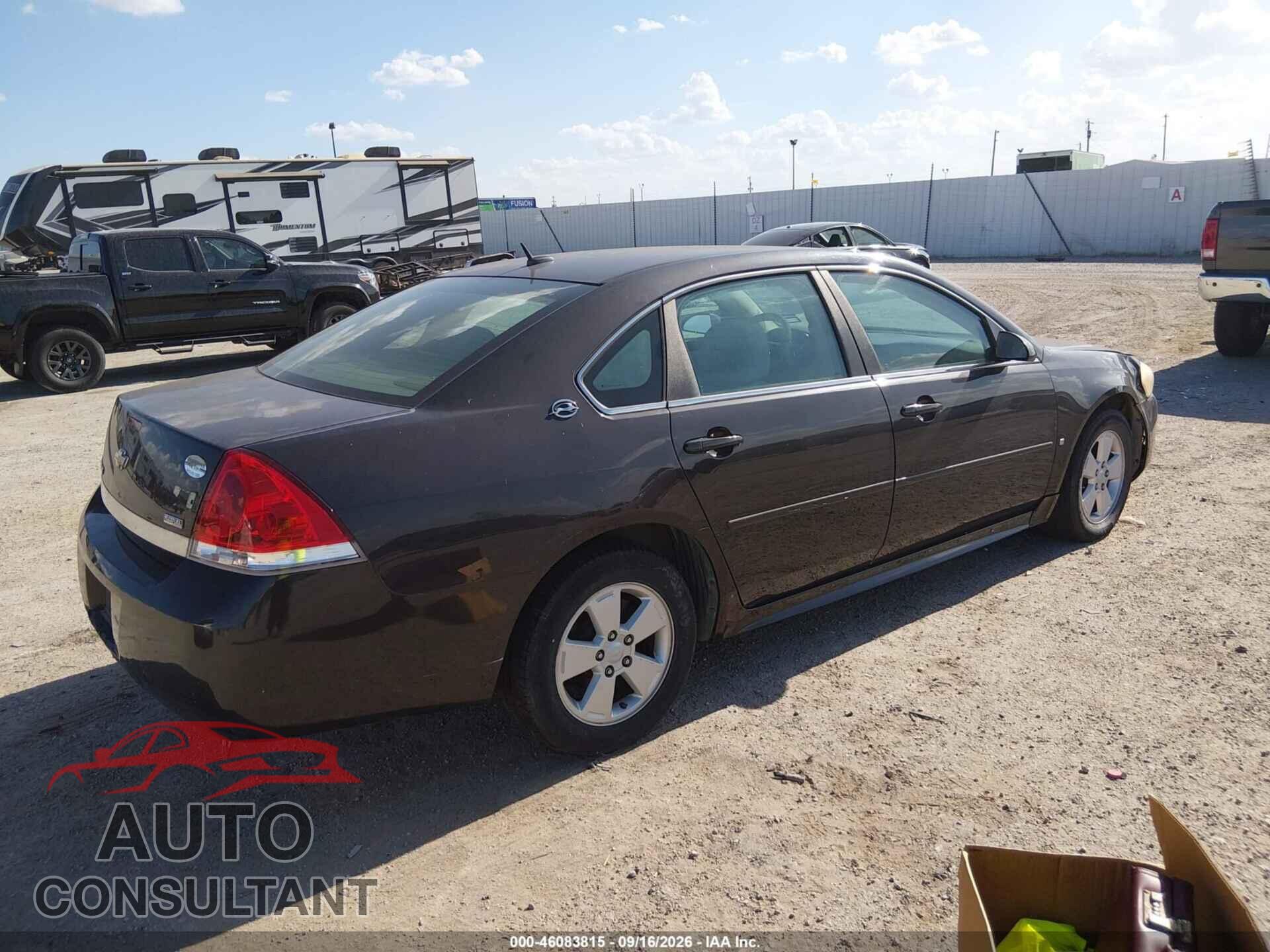 CHEVROLET IMPALA 2009 - 2g1wt57k291238237