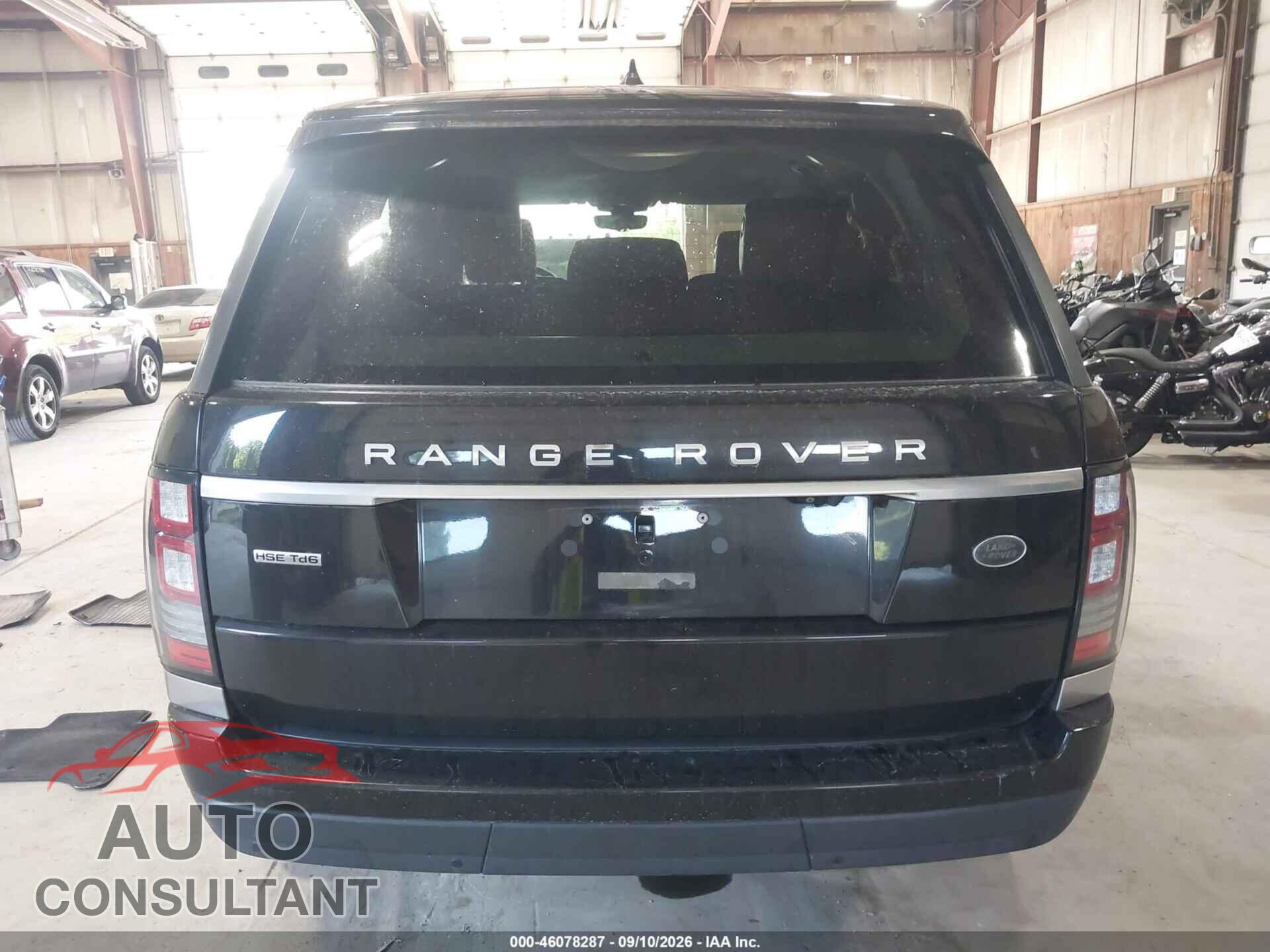 LAND ROVER RANGE ROVER 2017 - SALGS2FK0HA352586