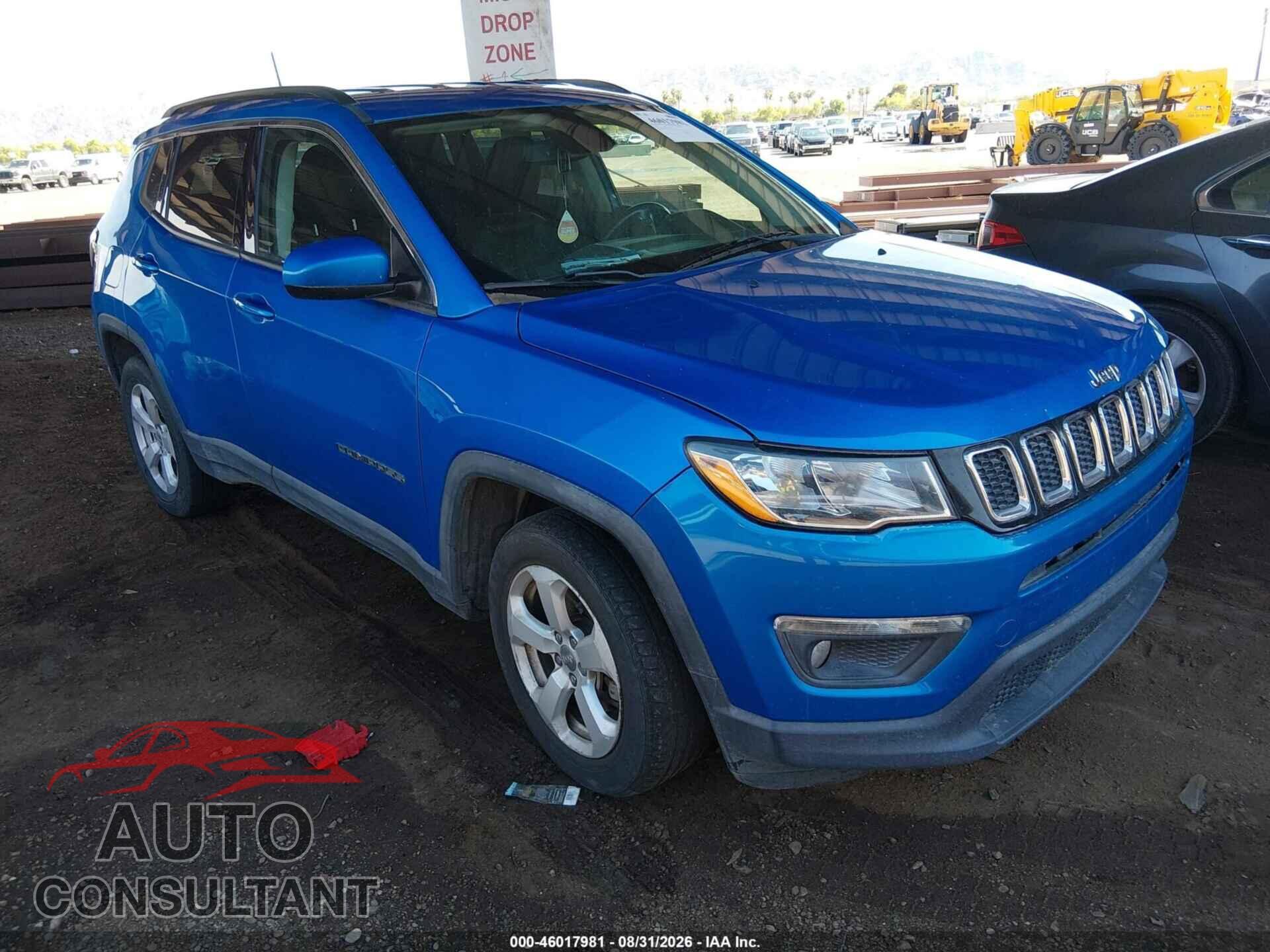 JEEP COMPASS 2019 - 3C4NJDBB2KT596954