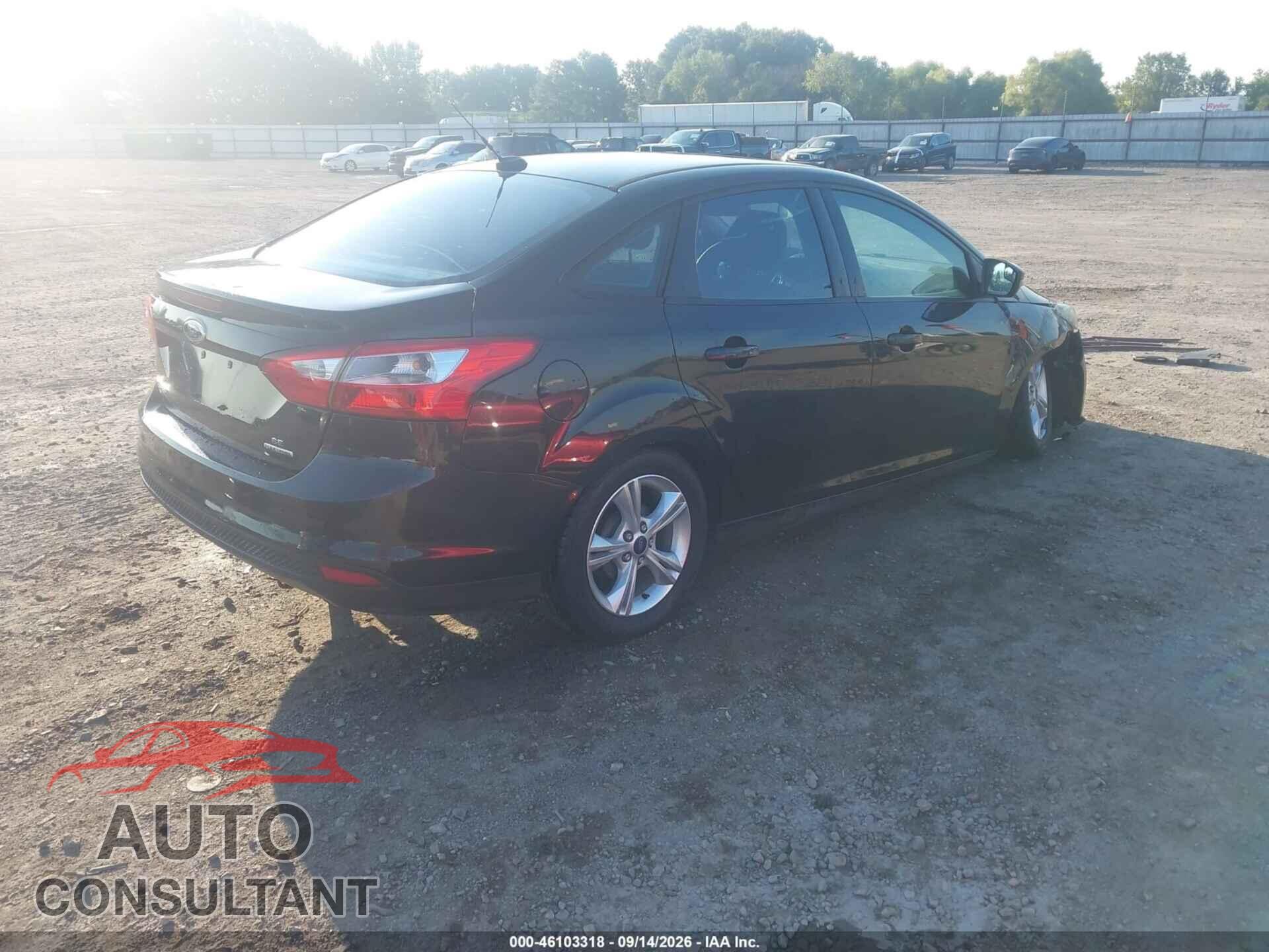 FORD FOCUS 2014 - 1FADP3F21EL117704